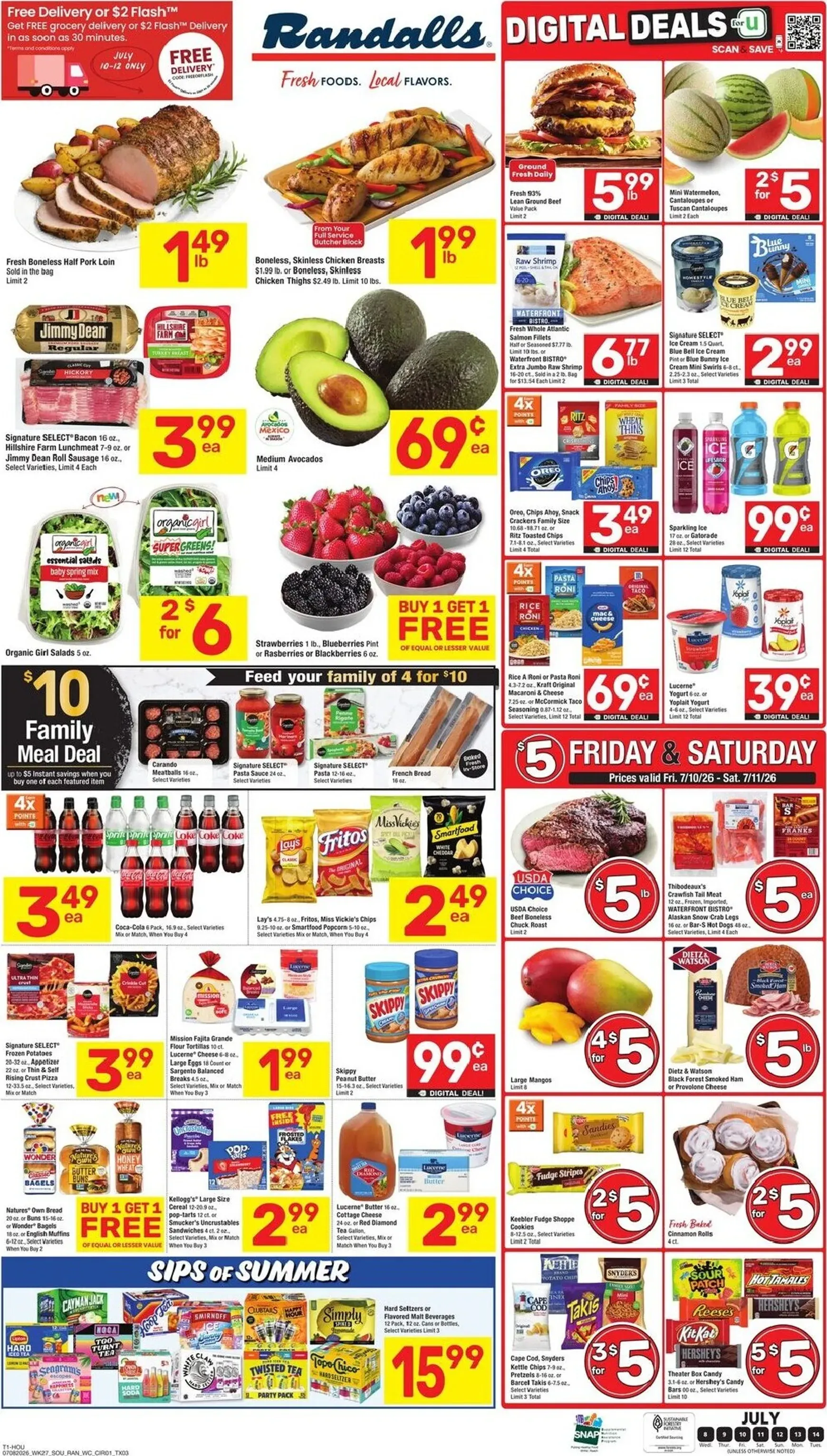 Weekly ad Current Randalls leaflet valid from Wednesday 07/08/2026 to Tuesday 07/14/2026 from July 8 to July 14 2026 - Page 3