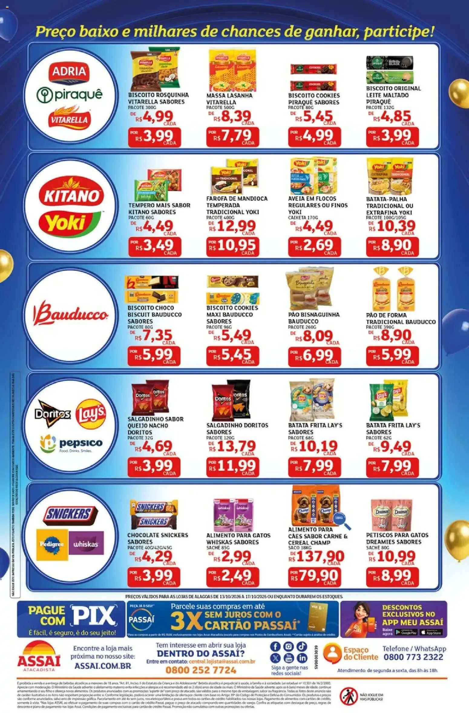 Encarte de Assaí Atacadista ofertas - AL de 13/10/2026 | Promoções Online 13 de outubro até 17 de outubro 2026 - Pagina 4