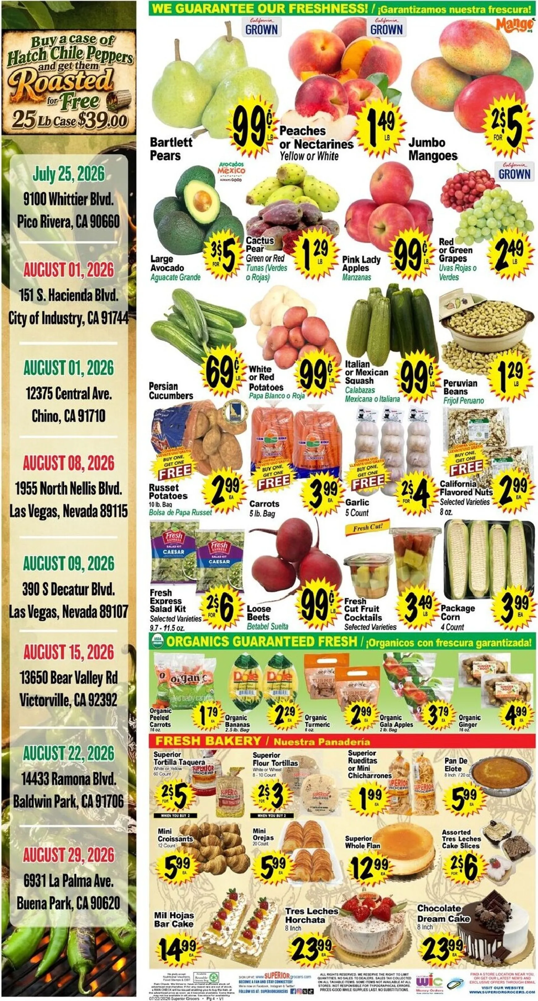 Weekly ad Current Superior Grocers leaflet valid from Wednesday 07/22/2026 to Tuesday 07/28/2026 from July 22 to July 28 2026 - Page 4