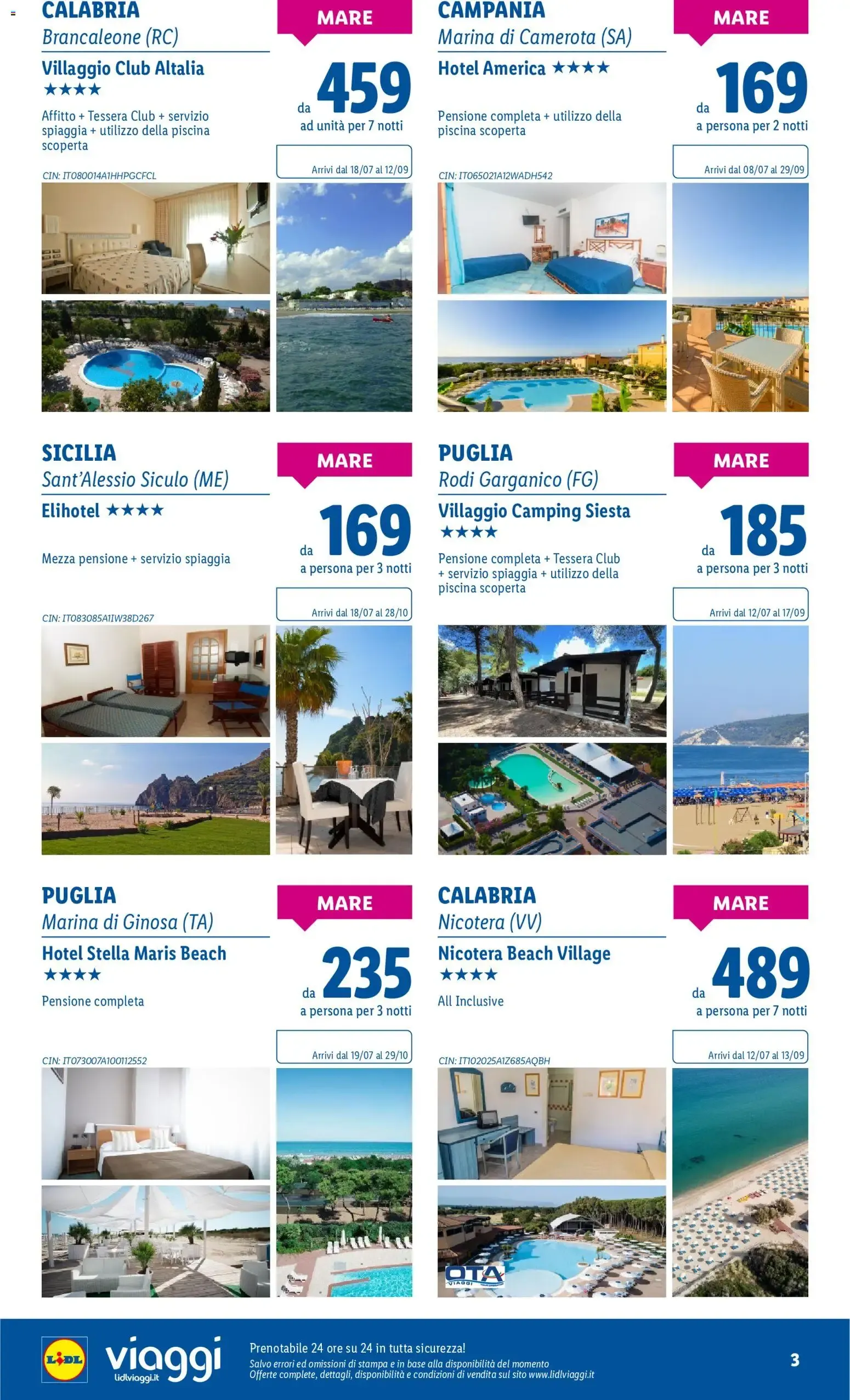 Lidl Viaggi: Cilento da 1 luglio a 31 agosto di 2026 - Pagina del volantino 3