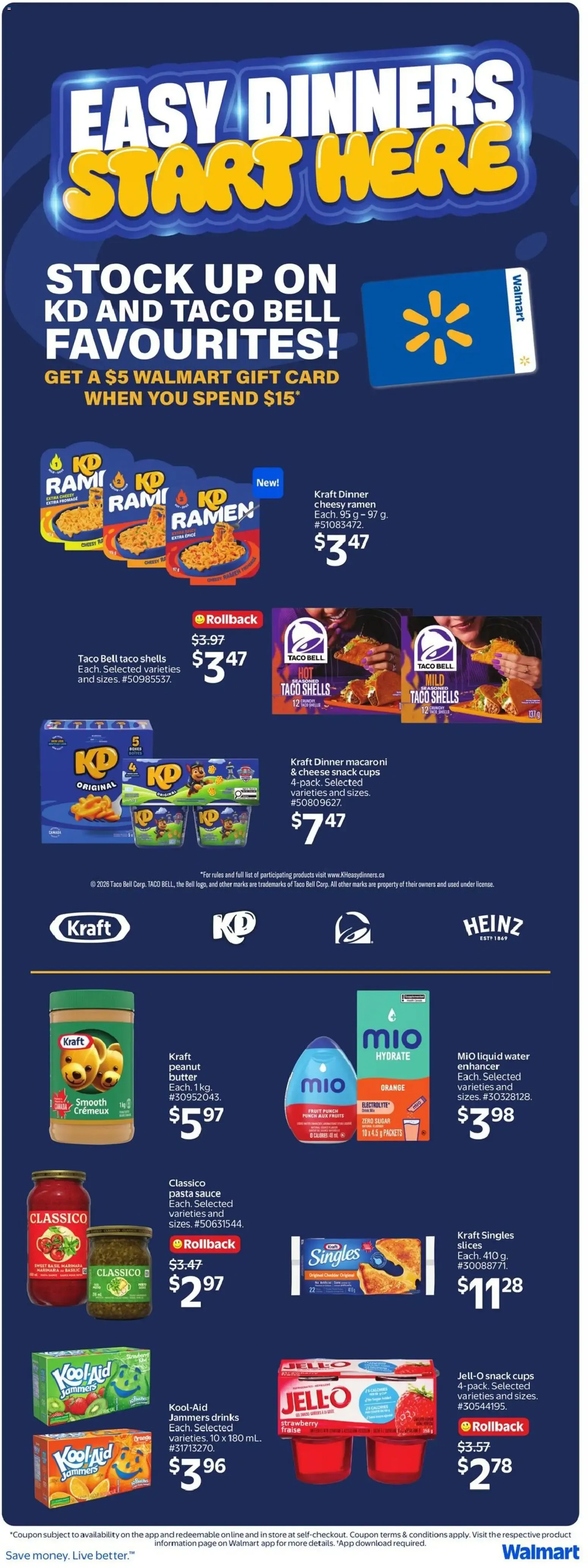 Walmart weekly flyer from Aug 27, 2026 > weekly specials & deals from August 27 to September 2 2026 - flyer page 34