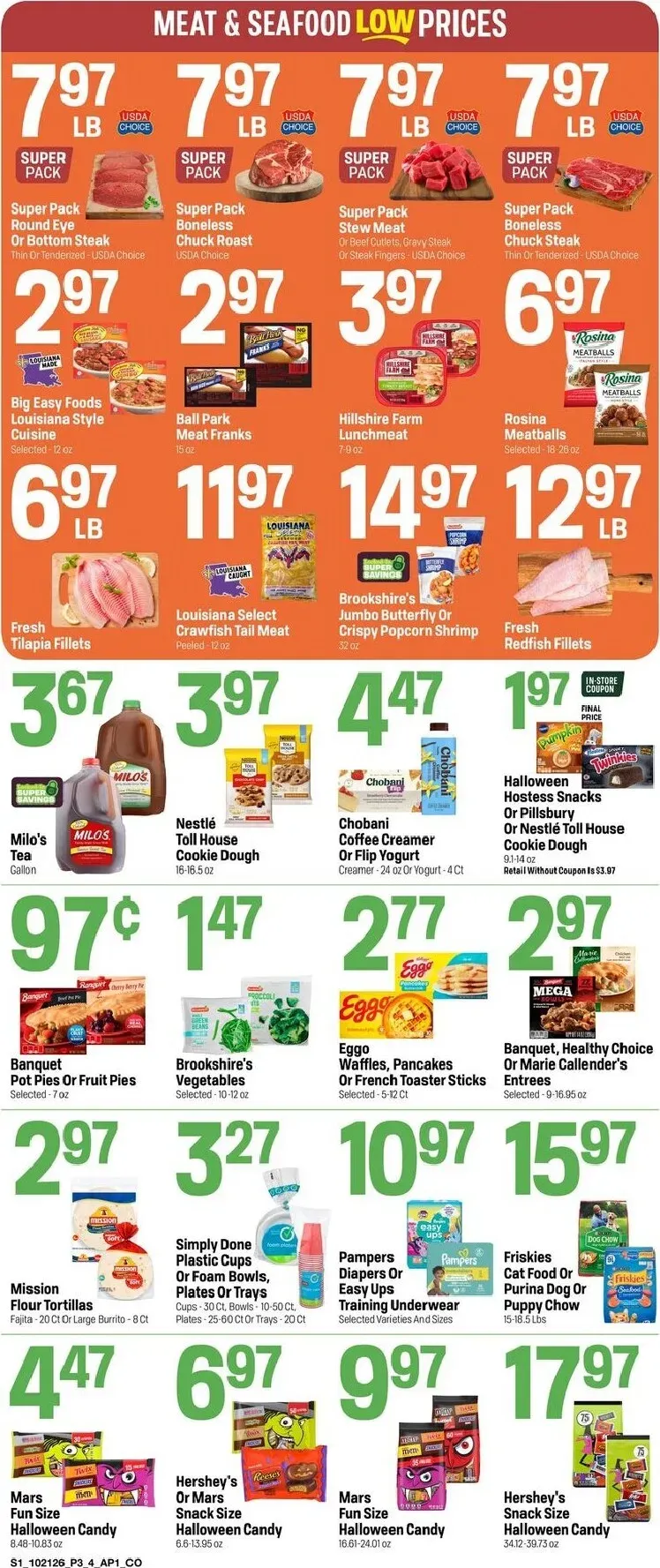 Weekly ad Current Super 1 Foods leaflet valid from Wednesday 10/21/2026 to Tuesday 10/27/2026 from October 21 to October 27 2026 - Page 3