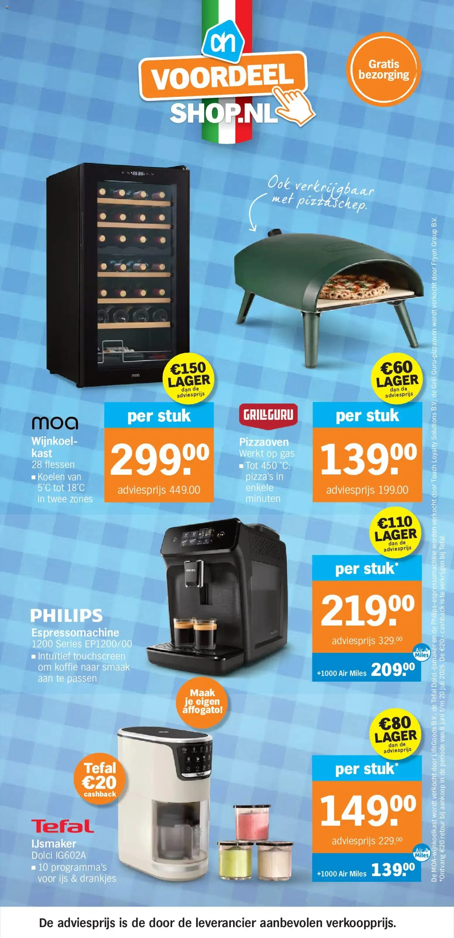 Albert Heijn Bonus: 1+1 gratis en productos Bertolli van 6 juli tot 12 juli 2026 - Folder pagina 6
