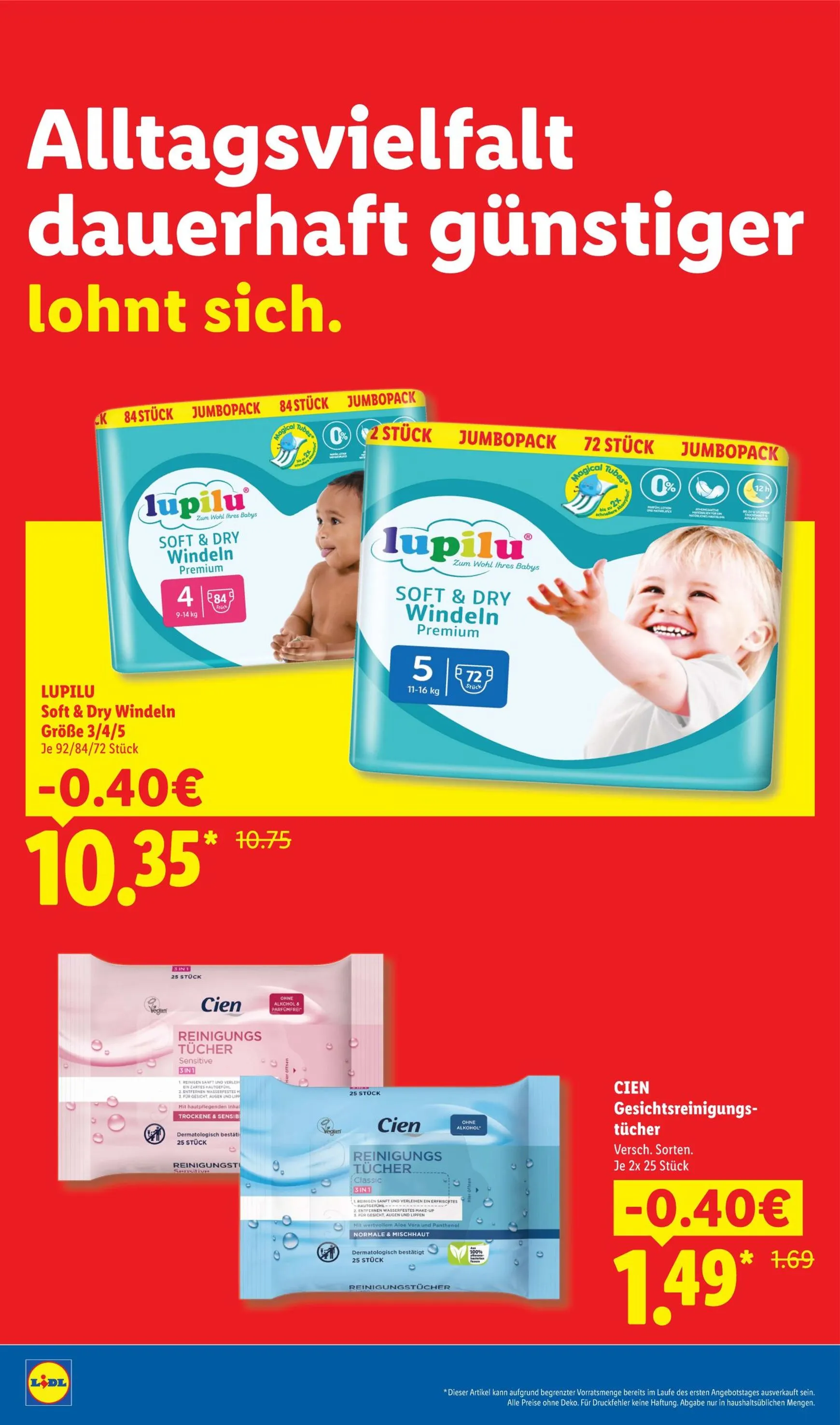 Lidl: Der Preisführer macht Deutschland dauerhaft günstiger! von 1. Juli bis 31. August 2026 - Prospekt seite 12