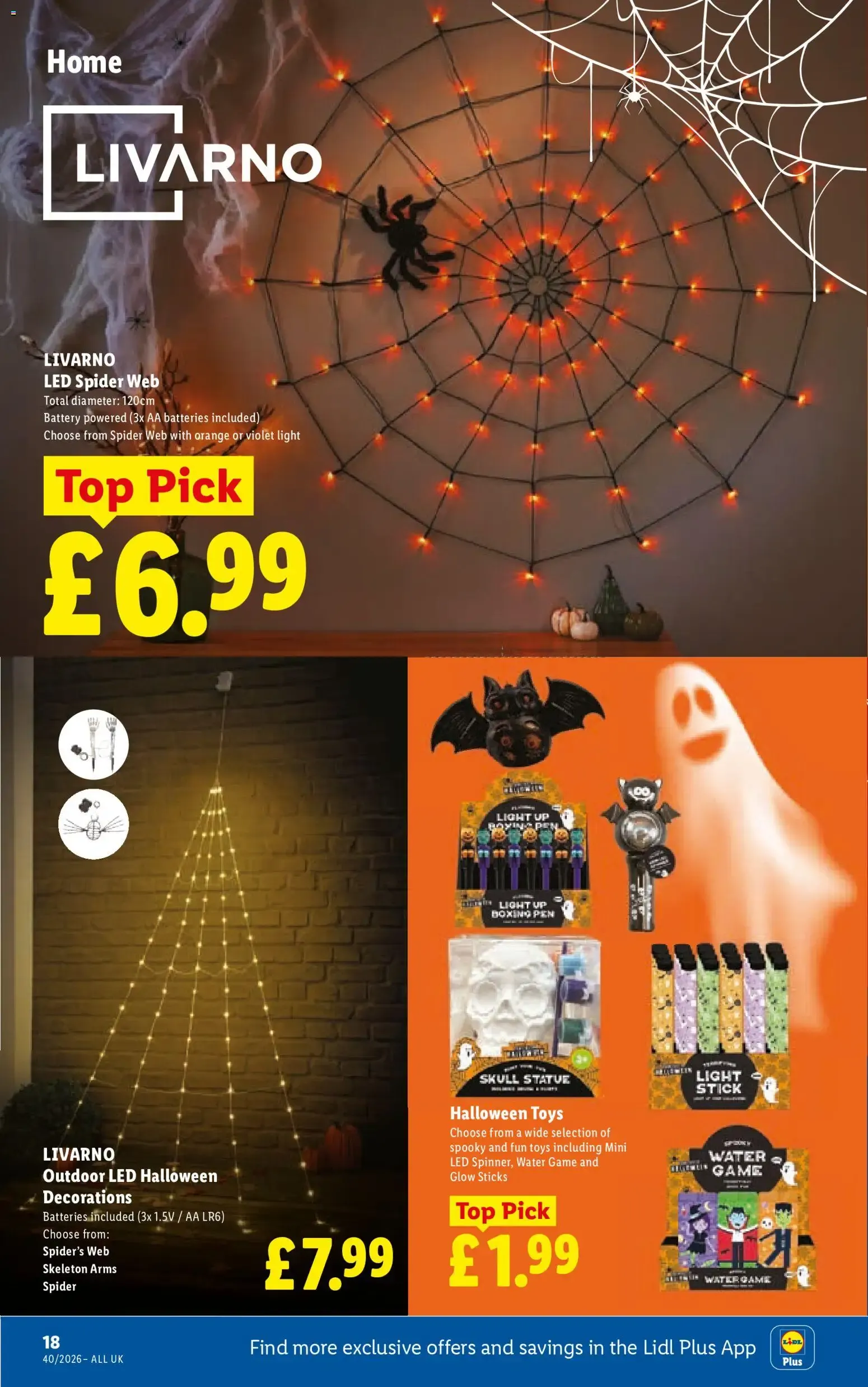 Lidl Halloween Offers from 1 October to 7 October 2026 - Catalogue Page 22