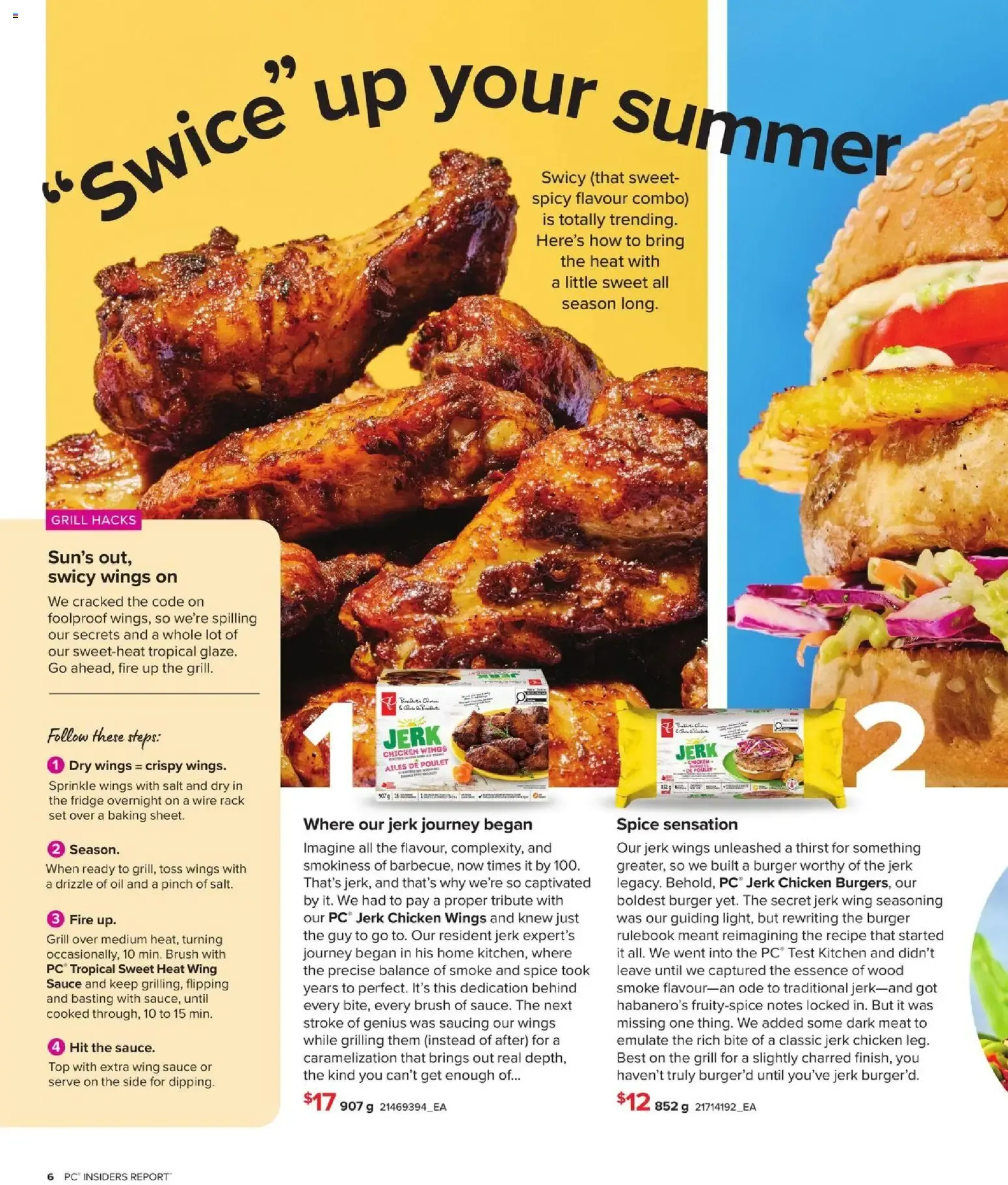 President's Choice Insiders Report Summer 2026 from May 14 to July 8 2026 - flyer page 6
