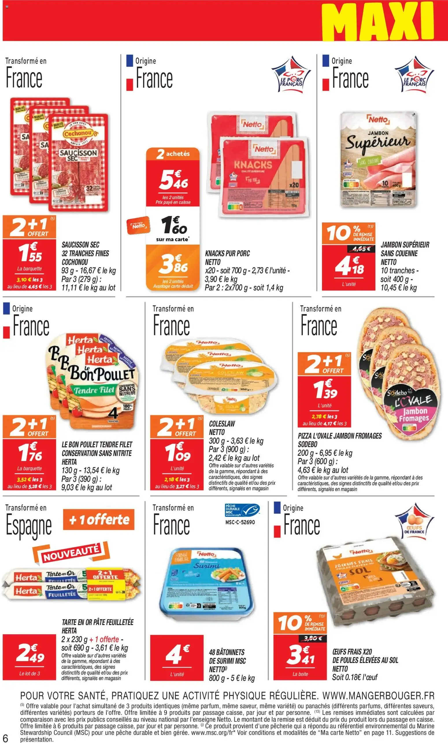 Netto catalogue à partir du 01/09/2026 - promo en ligne du 1 septembre au 14 septembre 2026 - Catalogue page 6