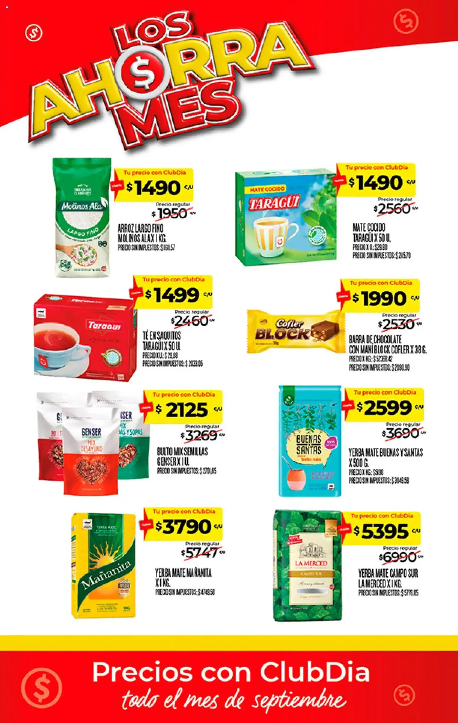 Ofertas de Supermercado DIA - Los Ahorra Mes de Septiembre 1 de septiembre al 30 de septiembre 2026 - Página 7 del catálogo