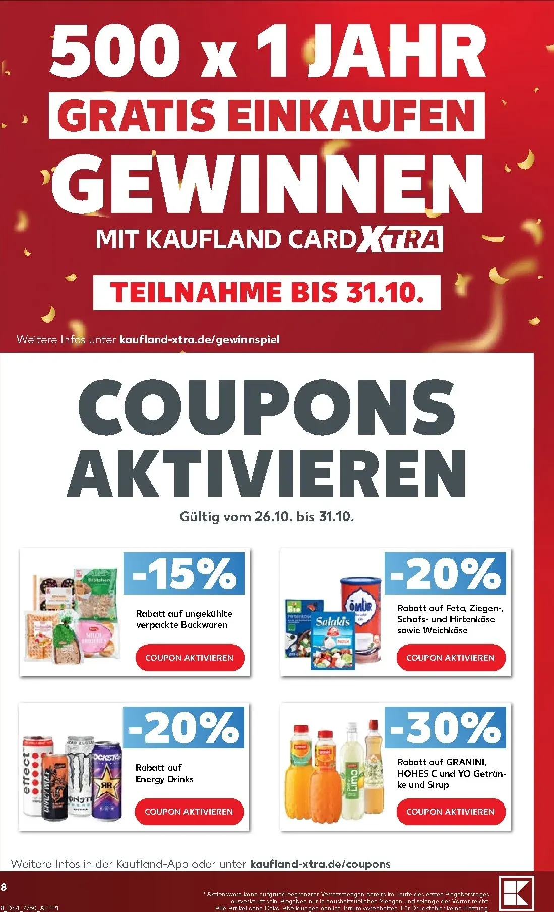 DEUTSCHLANDS BESTE PREISE von 26. Oktober bis 31. Oktober 2026 - Prospekt seite 9