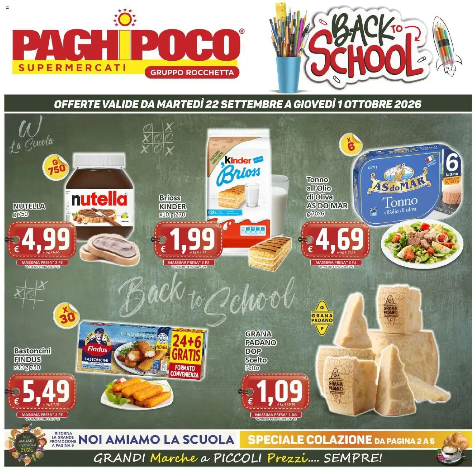 Nuovo Paghi Poco volantino dal 22/09/2026 > offerte anteprima 🛍️ da 22 settembre a 1 ottobre di 2026 - Pagina del volantino 1