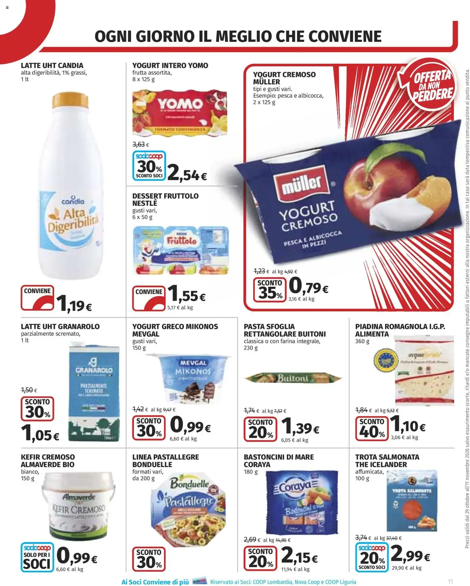 OFFERTE TOP Coop Superstore da 29 ottobre a 11 novembre di 2026 - Pagina del volantino 11