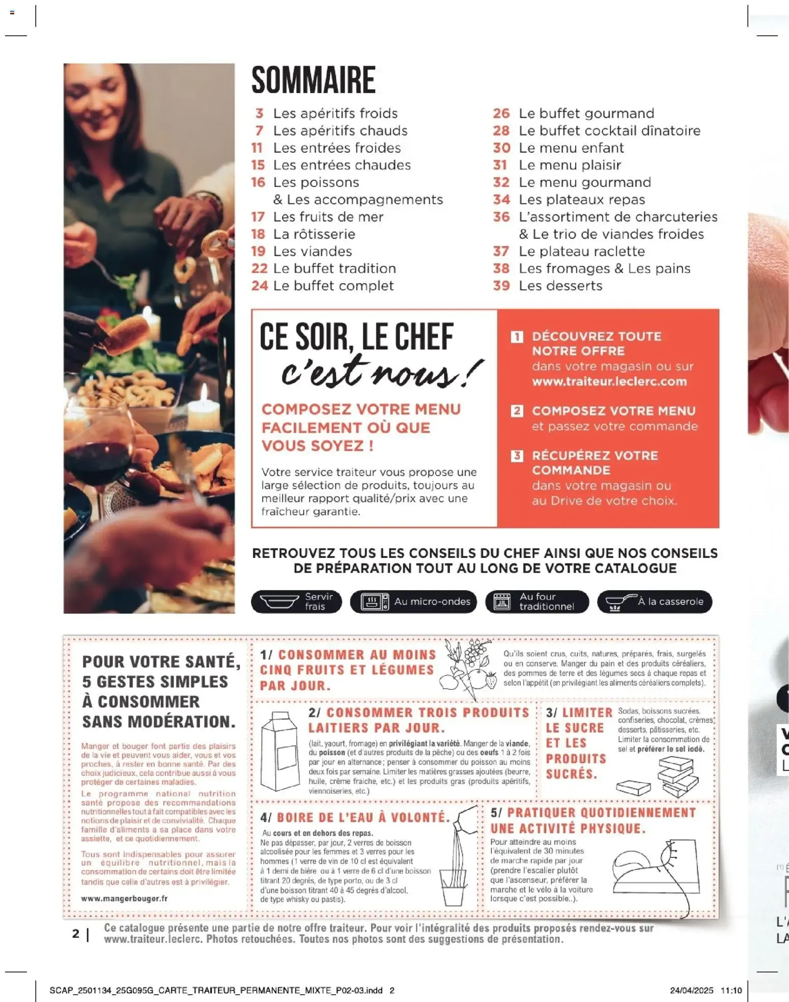 Les suggestions du TRAITEUR E.Leclerc du 12 mai au 30 juin 2026 - Catalogue page 2