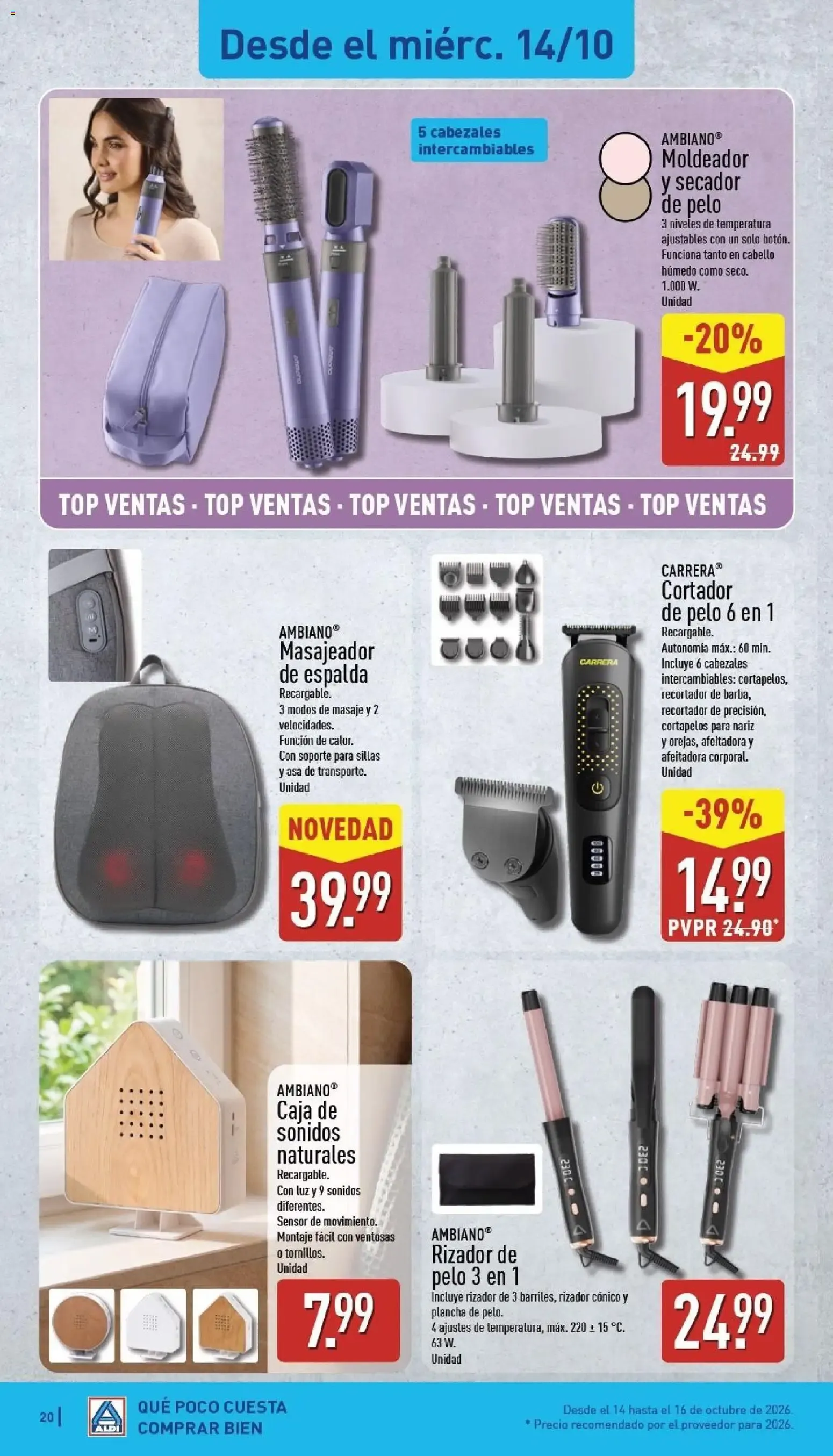 Catálogo de Ofertas de Aldi 12 de octubre al 18 de octubre 2026 - Página 20
