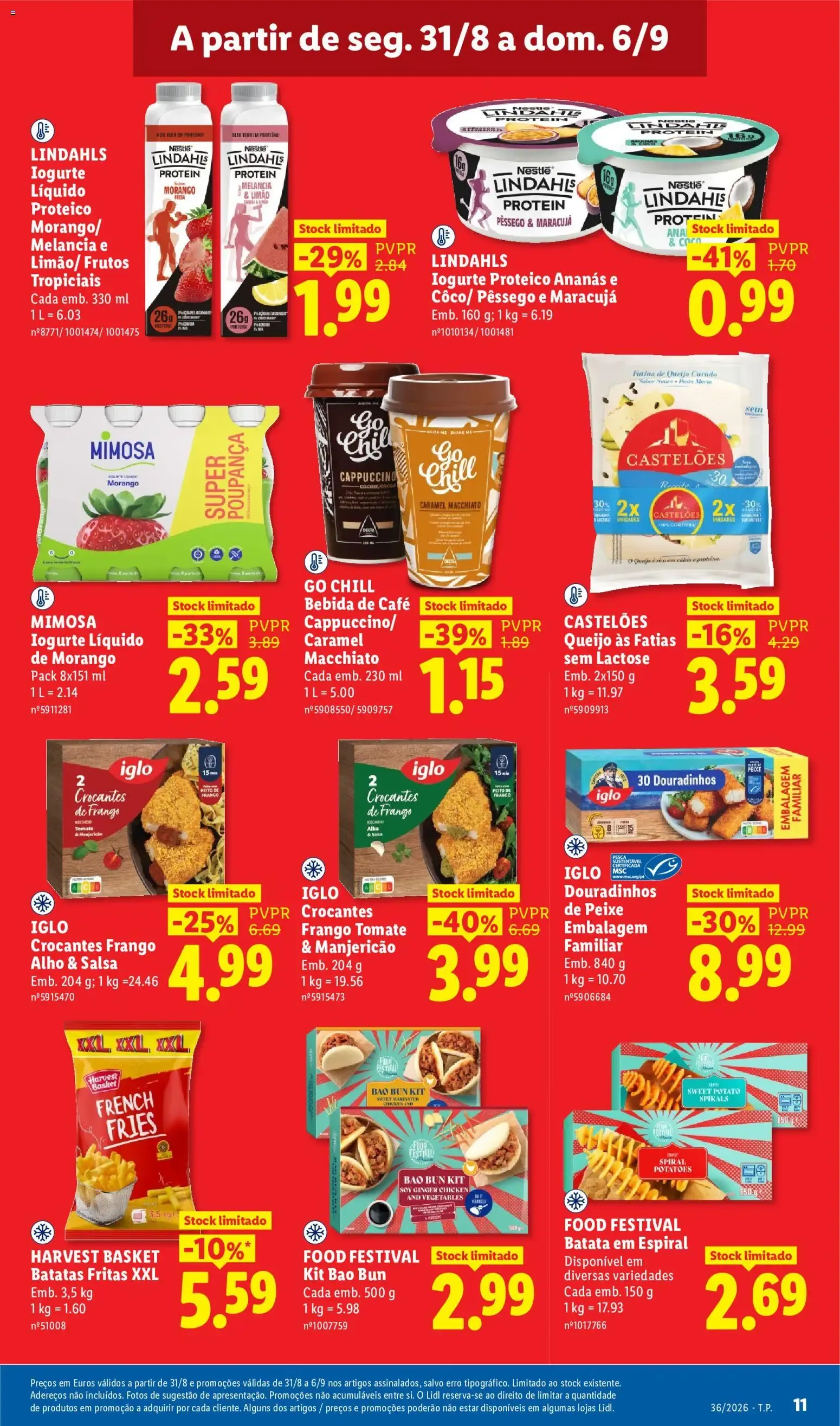 Folheto Lidl Poupança de 31 de agosto até 6 de setembro 2026 - Pagina 11