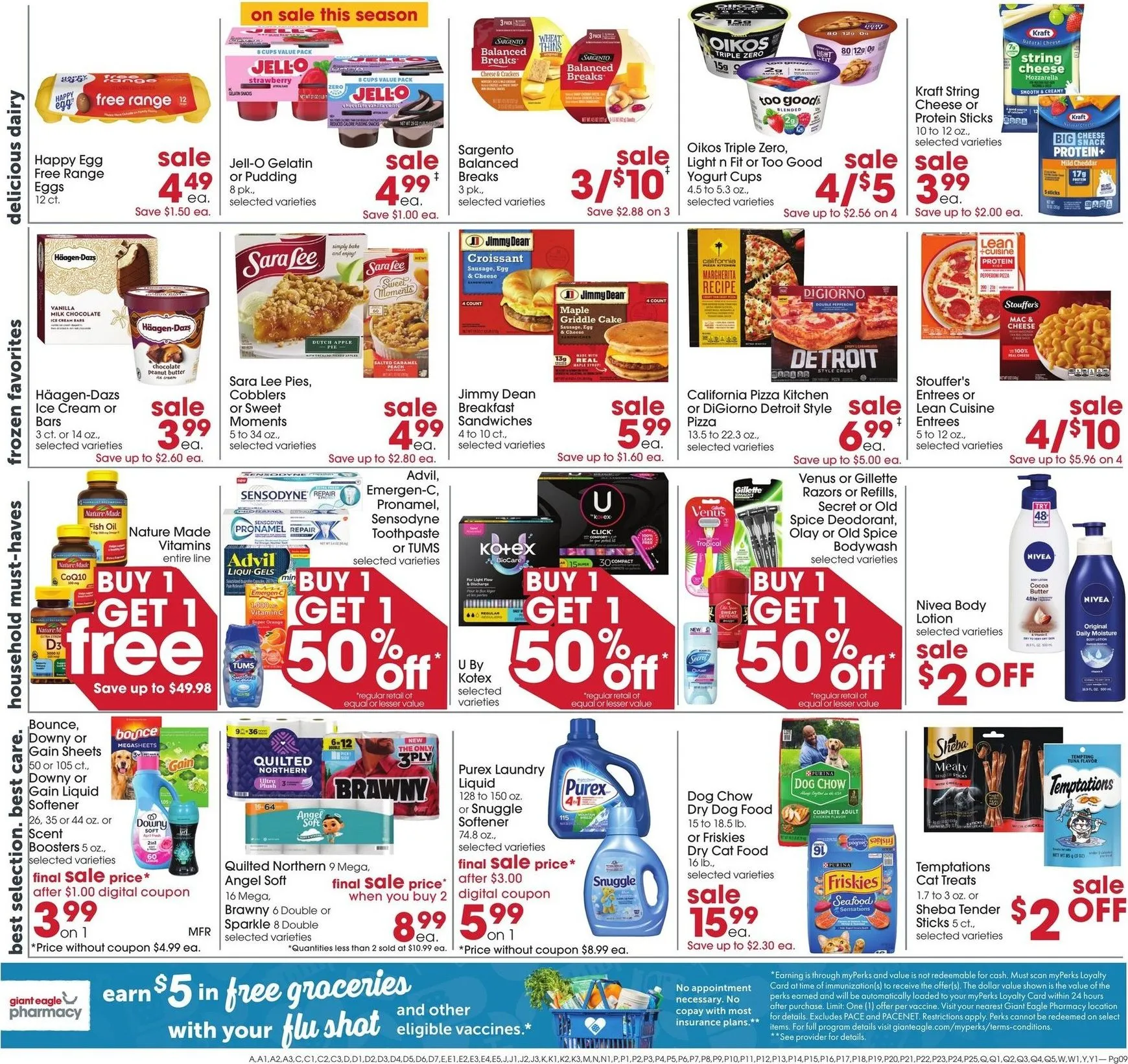 Weekly promotion Current Giant Eagle leaflet valid from Thursday 08/20/2026 to Wednesday 08/26/2026 spanning from August 20 to August 26 2026 - Page 9 for Catalogue 365