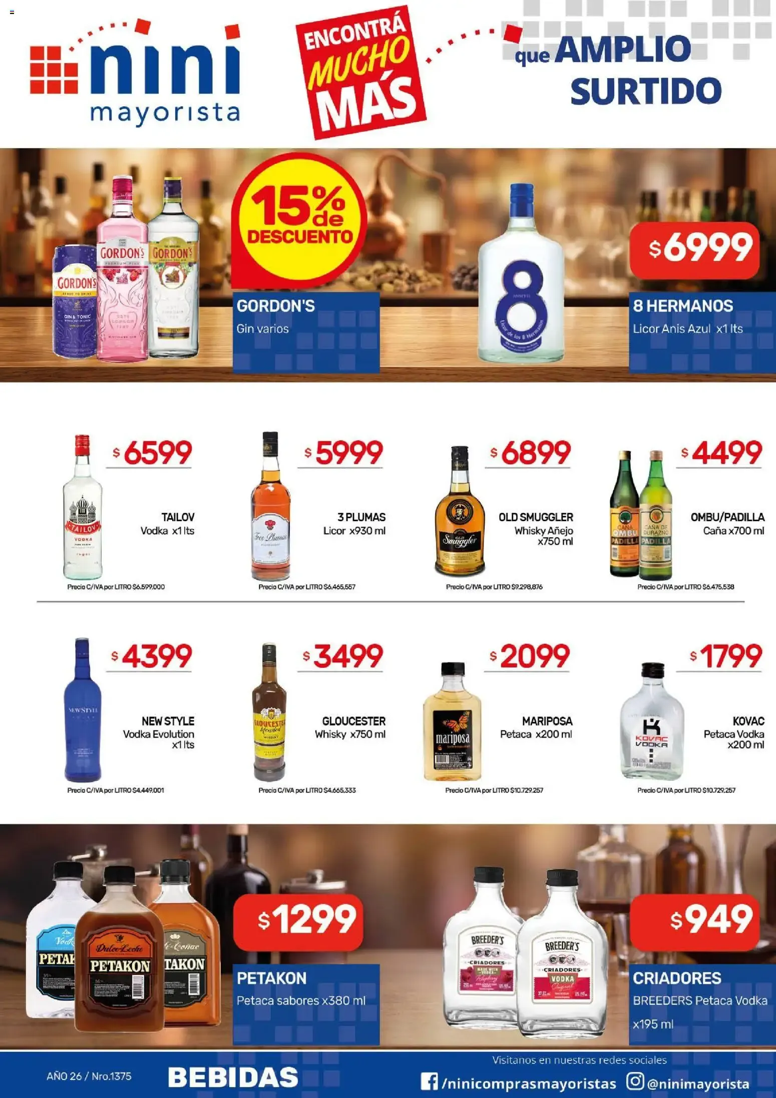 Ofertas de NINI Mayorista catálogo del 31/08/2026 - 06/09/2026 31 de agosto al 6 de septiembre 2026 - Página 21 del catálogo