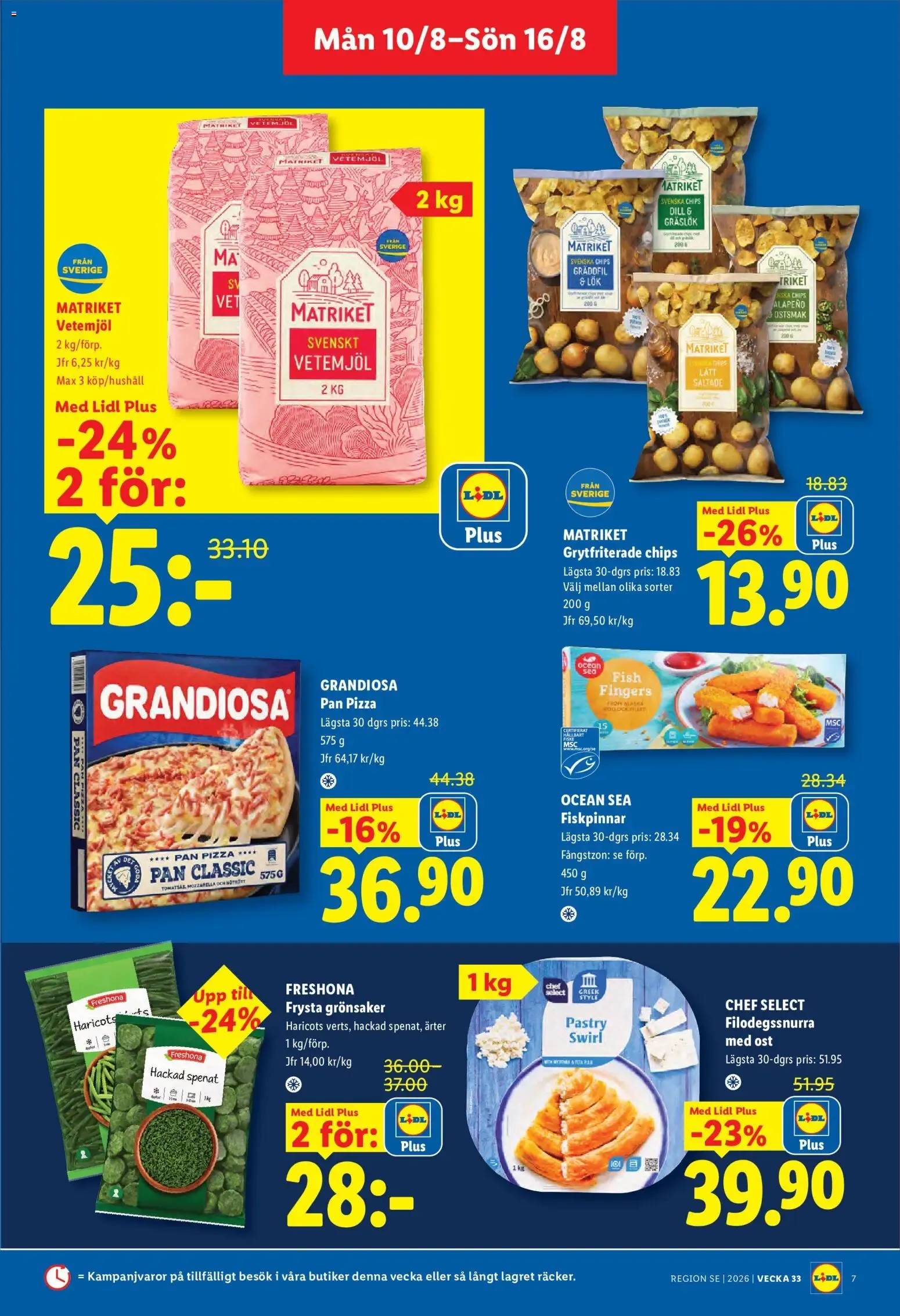 Lidl erbjudanden från 10/08/2026 - 16/08/2026 > Reklamblad nuvarande rabatter från 10 augusti till 16 augusti 2026 - Reklamblad sidor 7