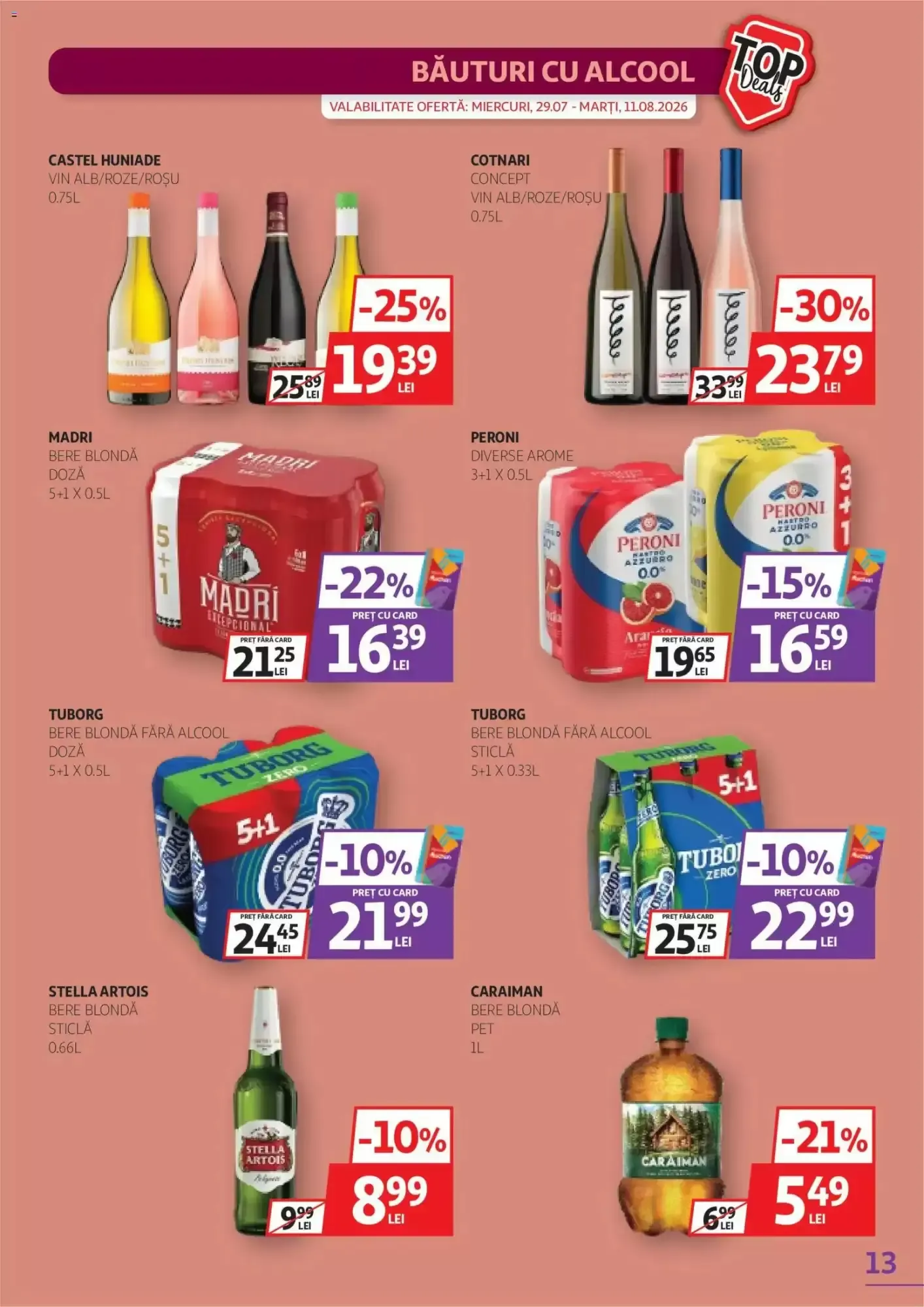 Catalog Catalog Auchan de la 29 iulie până la 11 august 2026 - Revista Pagina 13