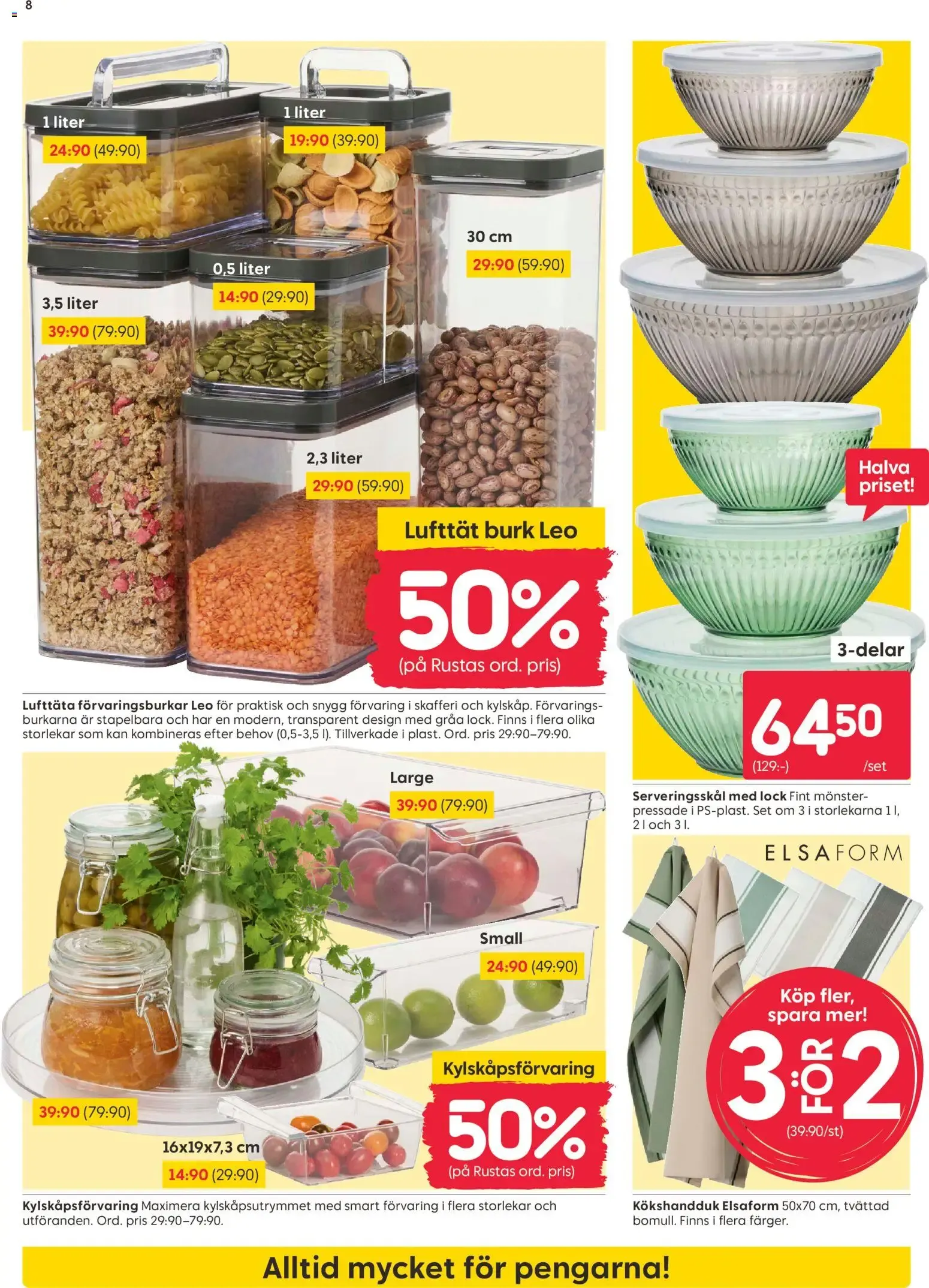 Rusta erbjudanden från 21/09/2026 - 27/09/2026 > Reklamblad nuvarande rabatter från 21 september till 27 september 2026 - Reklamblad sidor 8