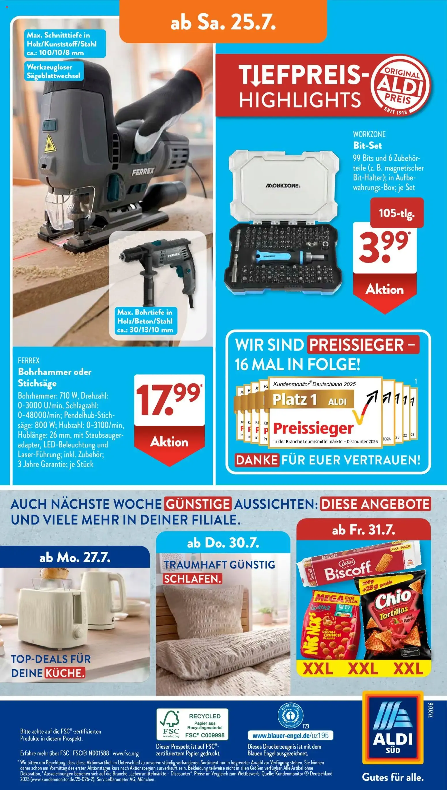 TIEFPREIS-HIGHLIGHT von 20. Juli bis 25. Juli 2026 - Prospekt seite 17