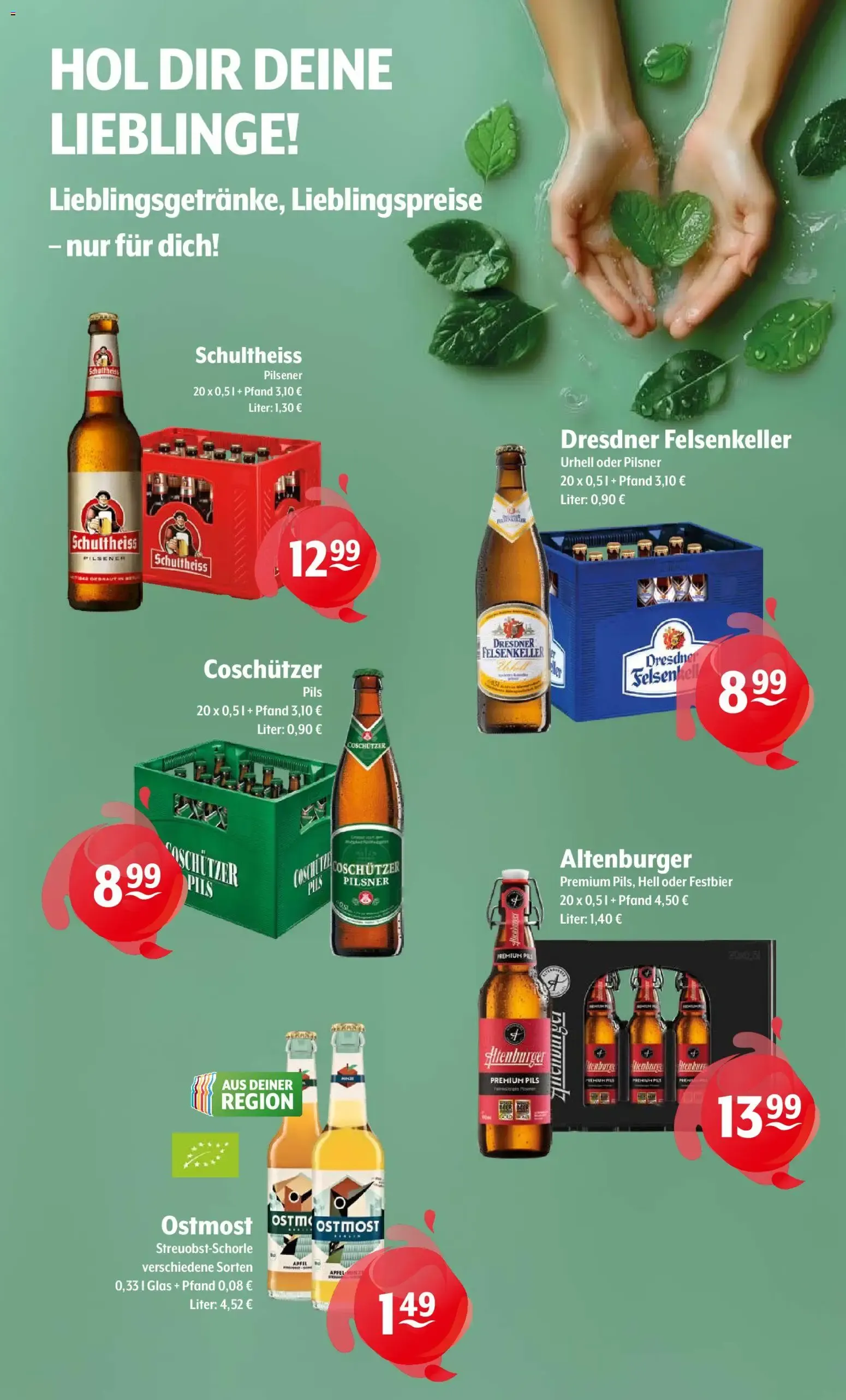 Getränke Hoffmann - Brandenburg (ab 13.07.2026) zum Blättern von 13. Juli bis 18. Juli 2026 - Prospekt seite 9