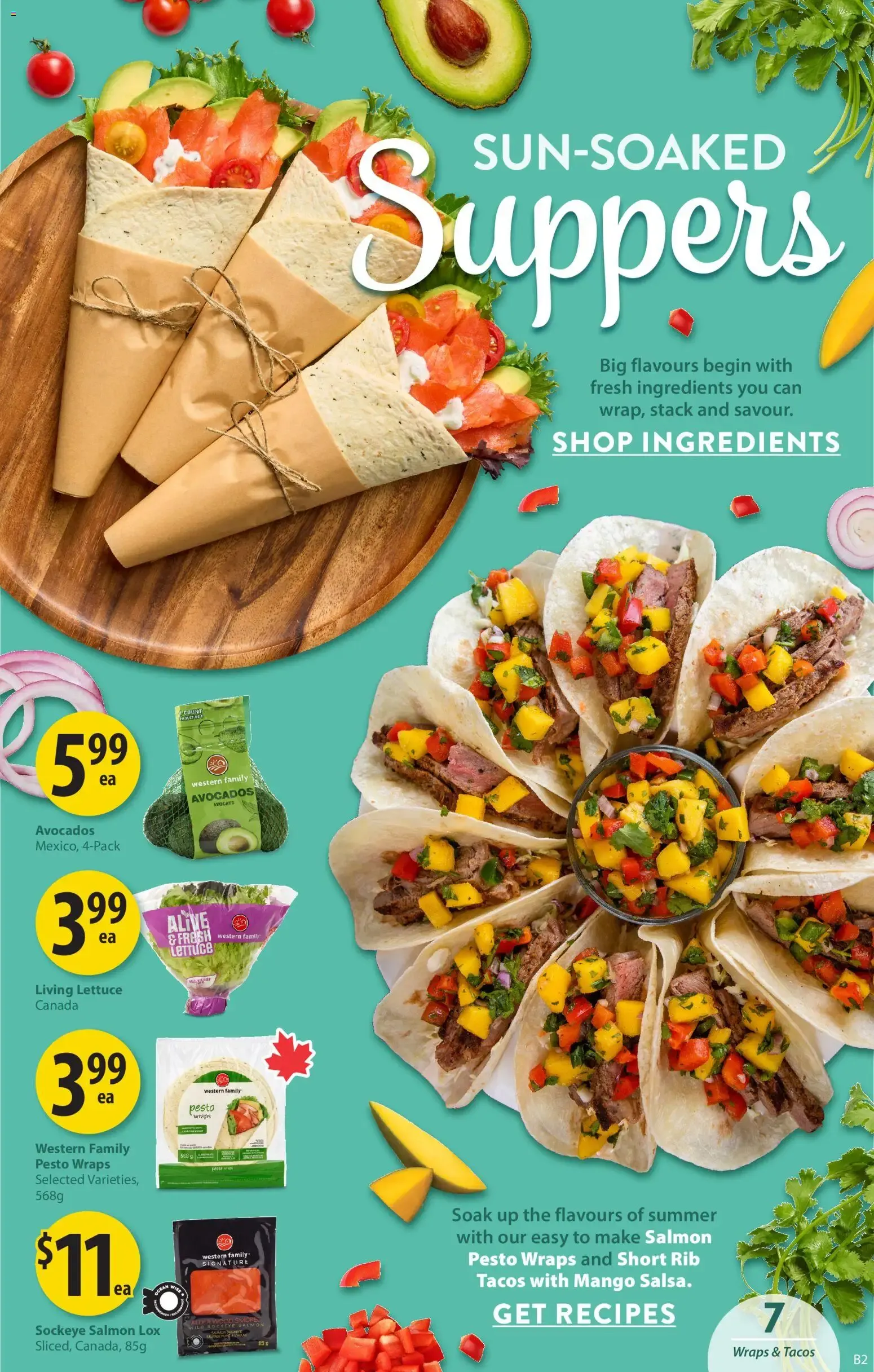 Save on foods flyer - A taste of summer from Jun 11, 2026 > weekly specials & deals from June 11 to July 24 2026 - flyer page 8