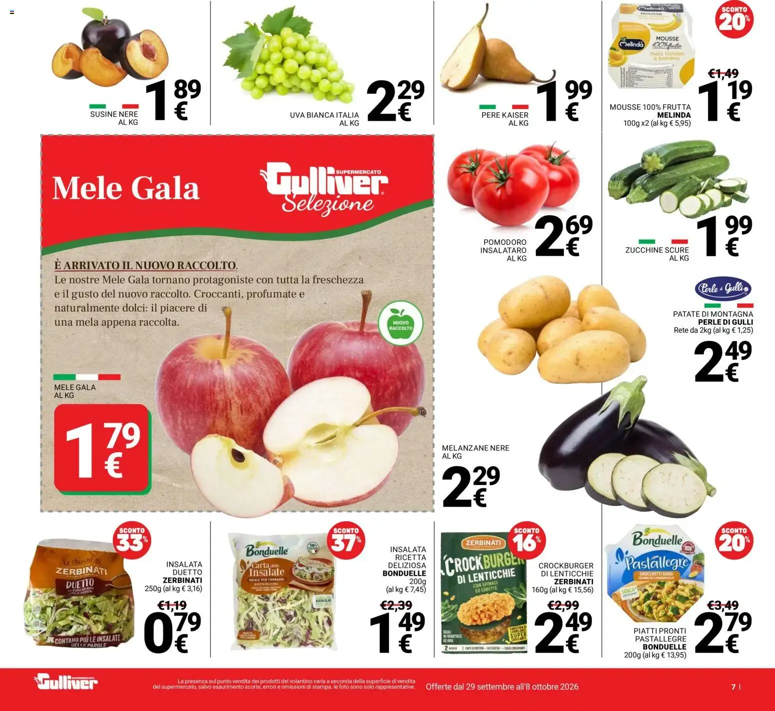 Nuovo Gulliver volantino dal 29/09/2026 > offerte anteprima 🛍️ da 29 settembre a 8 ottobre di 2026 - Pagina del volantino 7