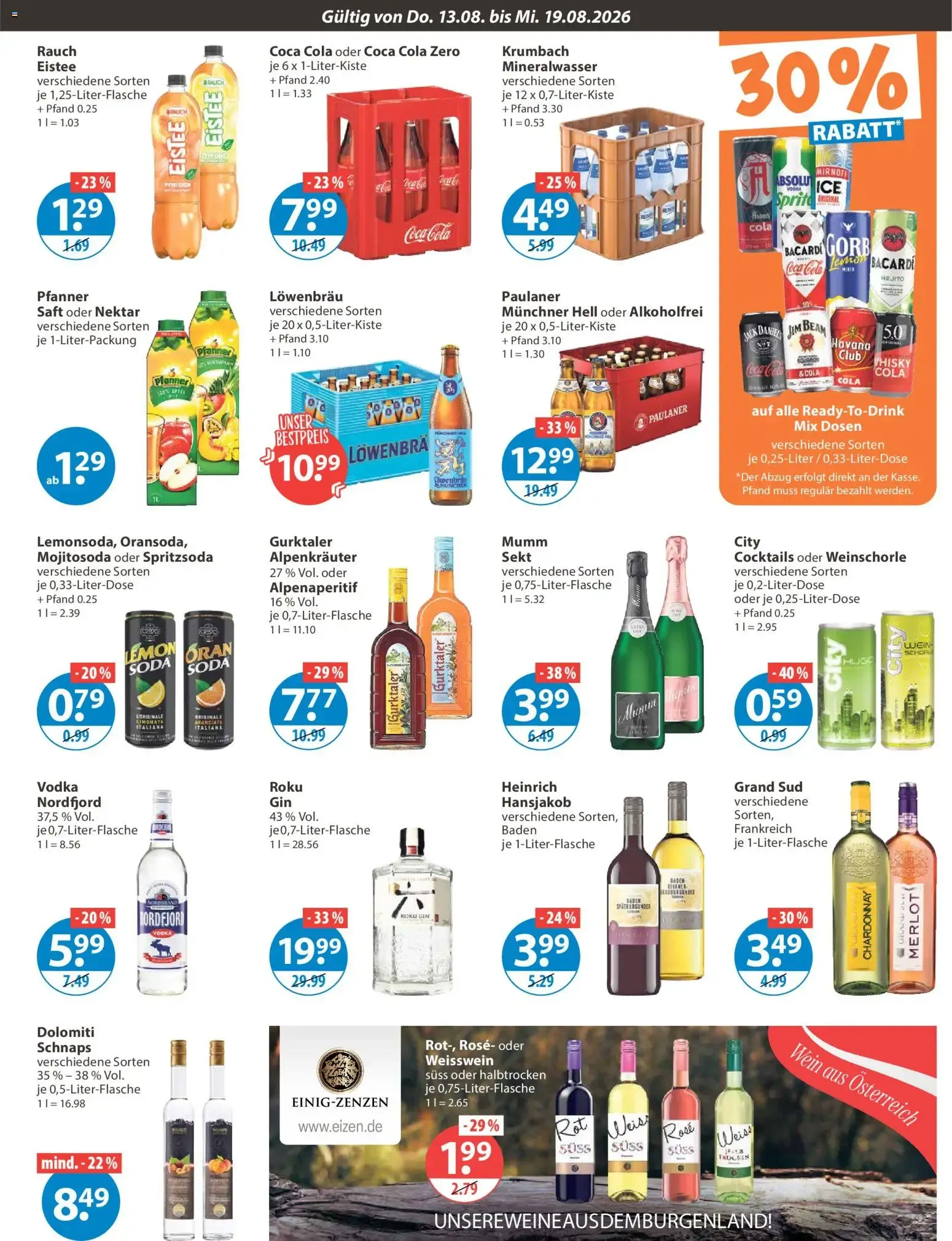 Angebote V-Markt Angebote (ab 13.08.2026) von 13. August bis 19. August 2026 - Prospekt seite 9
