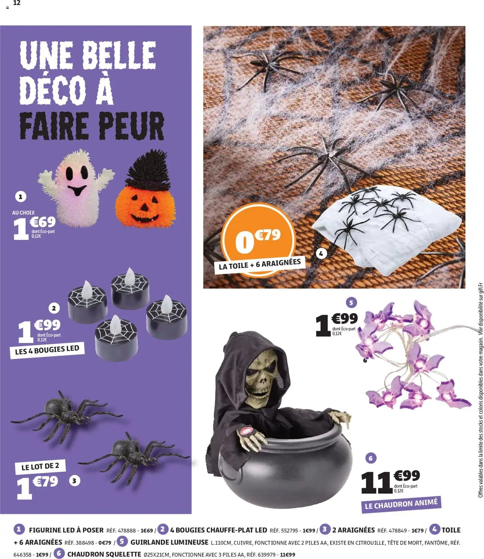 GiFi Halloween du 13 octobre au 26 octobre 2026 - Catalogue page 12