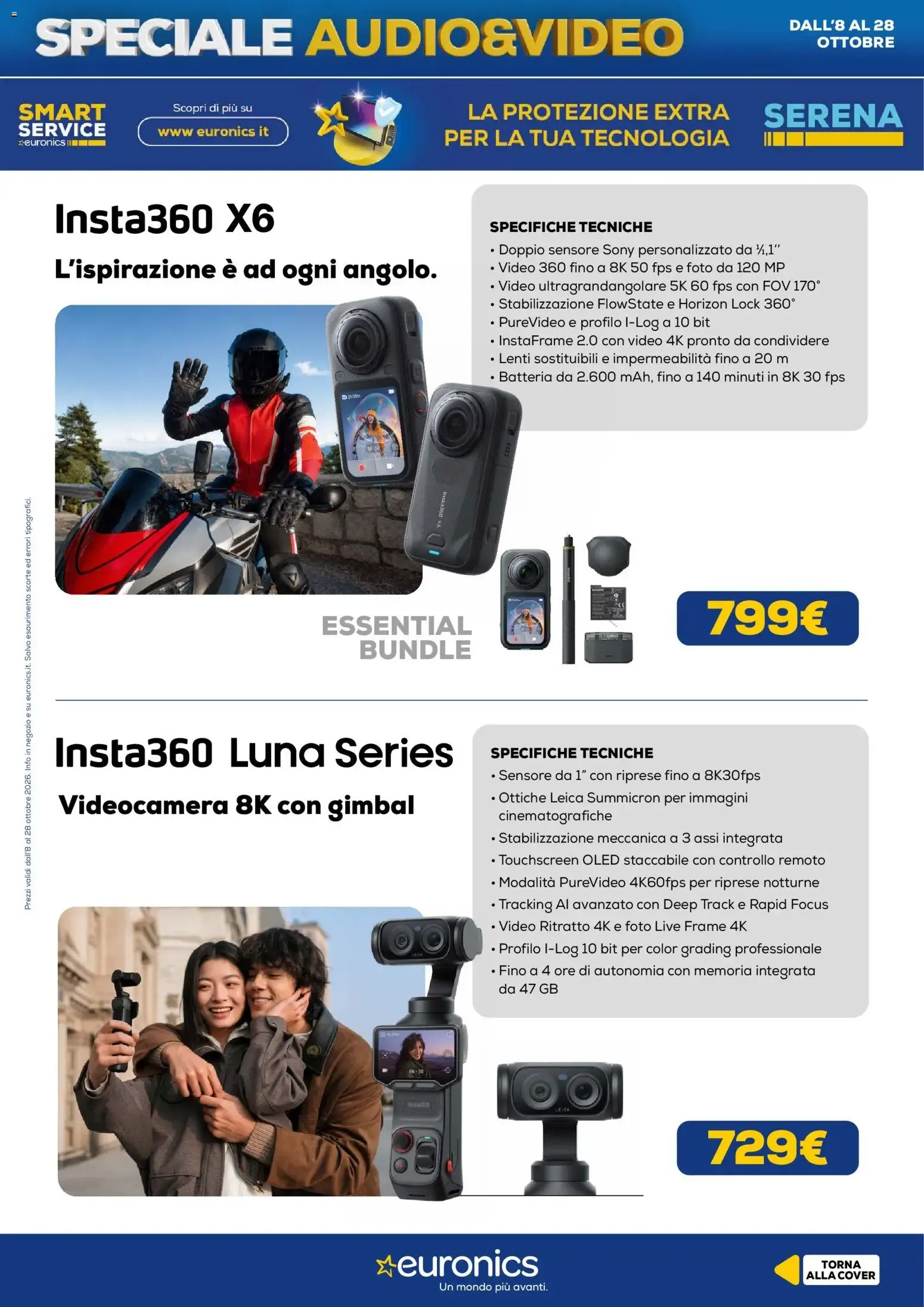 Nuovo Euronics volantino Audio&Video dal 08/10/2026 > offerte anteprima 🛍️ da 8 ottobre a 28 ottobre di 2026 - Pagina del volantino 18