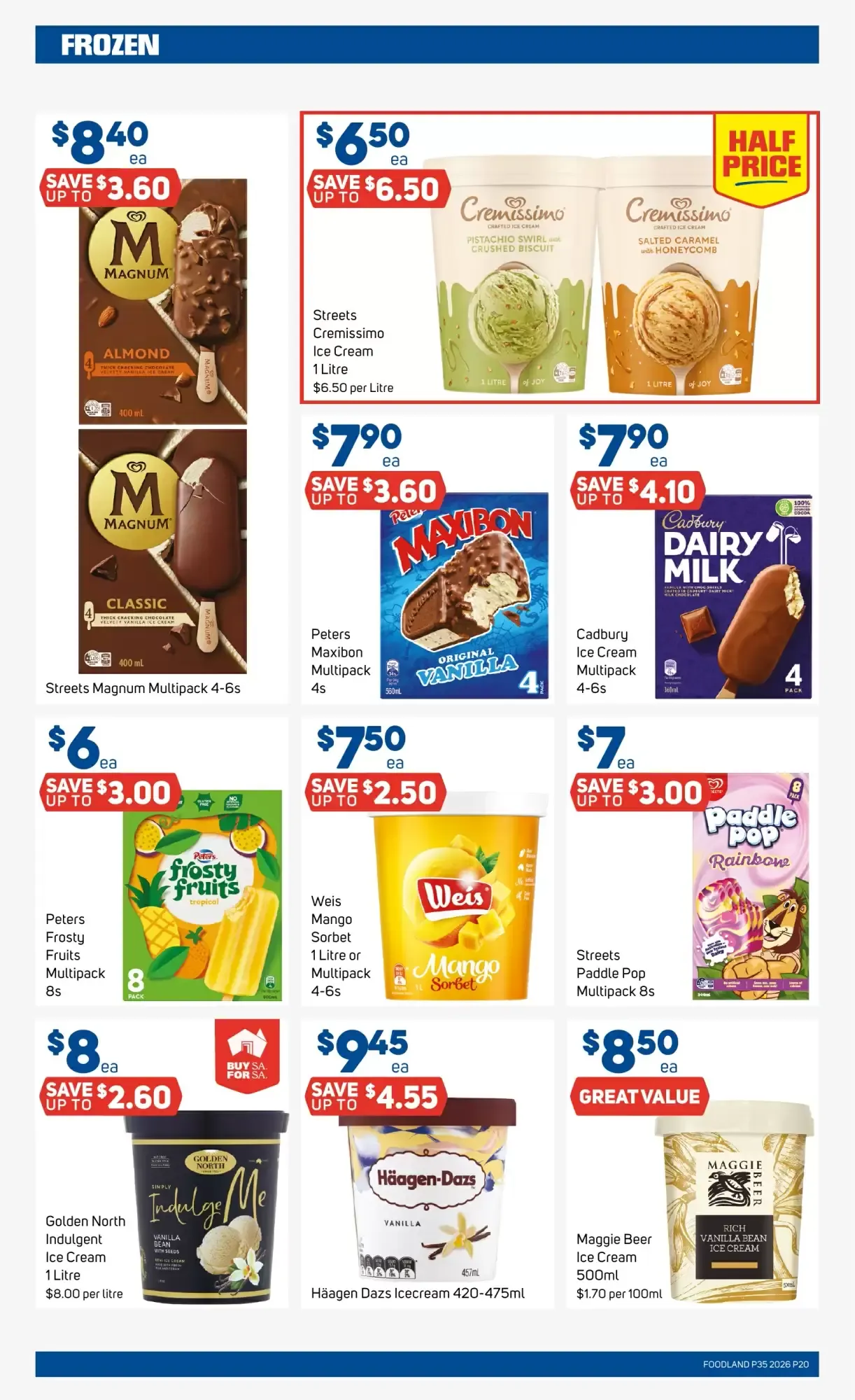 Foodland catalogue week 35 - Catalogue valid from 26 August to 1 September 2026 - page 20