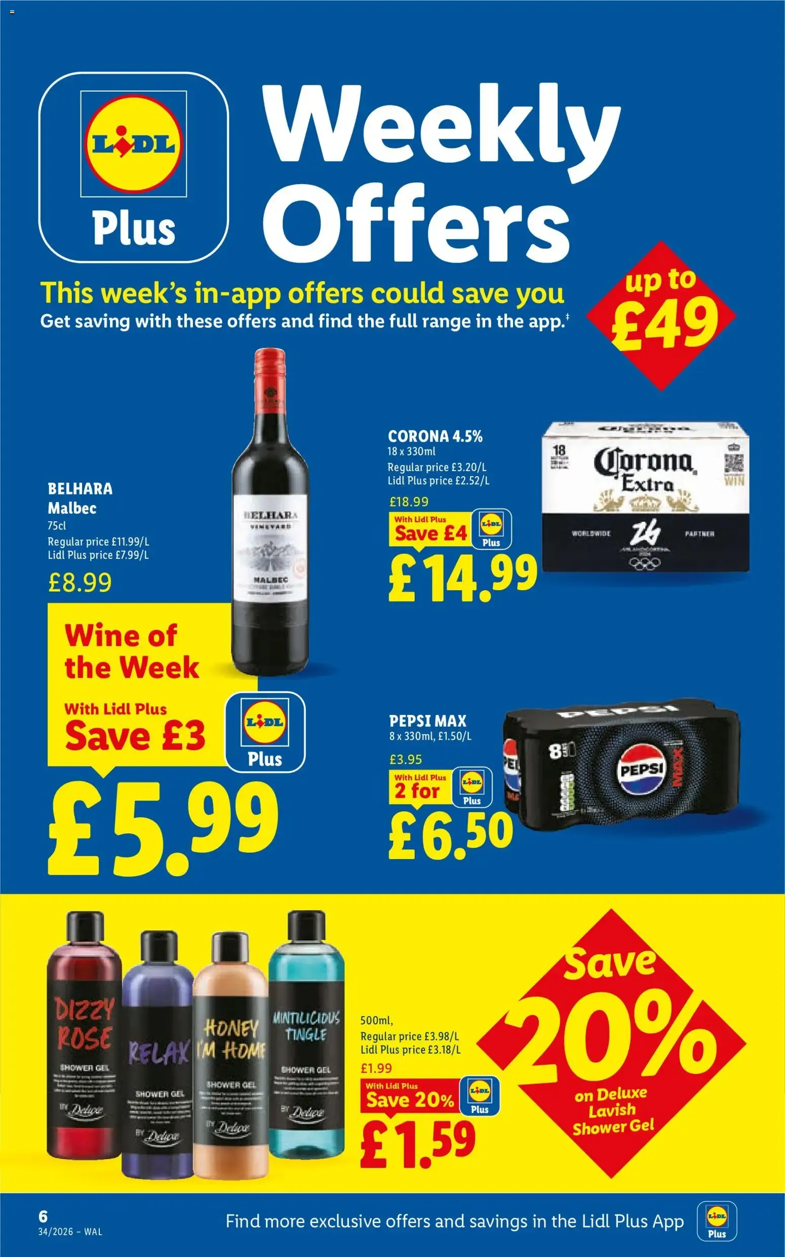 Weekly offers Lidl Wales (20/08/2026 - 26/08/2026) - Offers Online from 20 August to 26 August 2026 - Catalogue Page 6