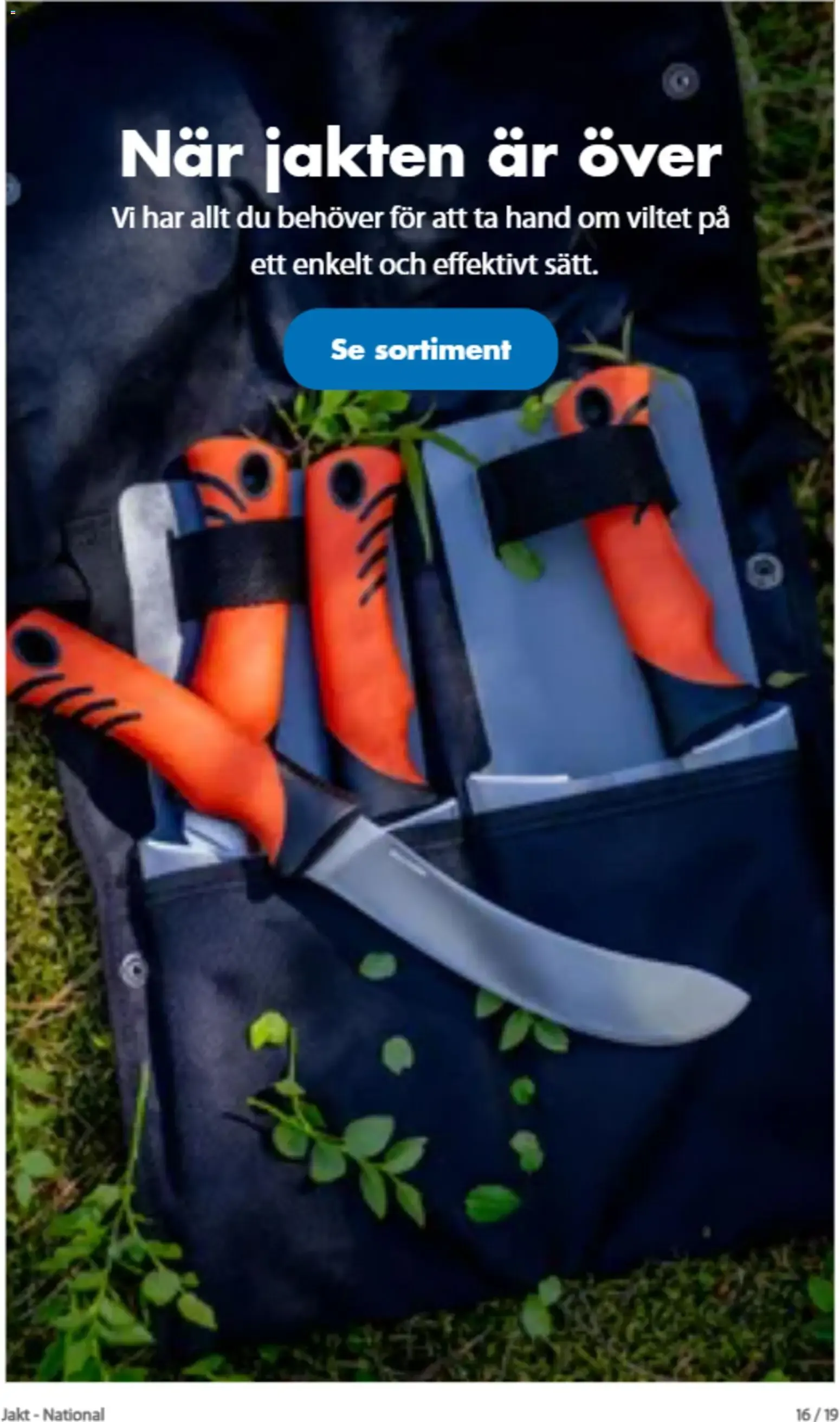 Biltema erbjudanden jakt från 19/08/2026 - 31/10/2026 > Reklamblad nuvarande rabatter från 19 augusti till 31 oktober 2026 - Reklamblad sidor 7
