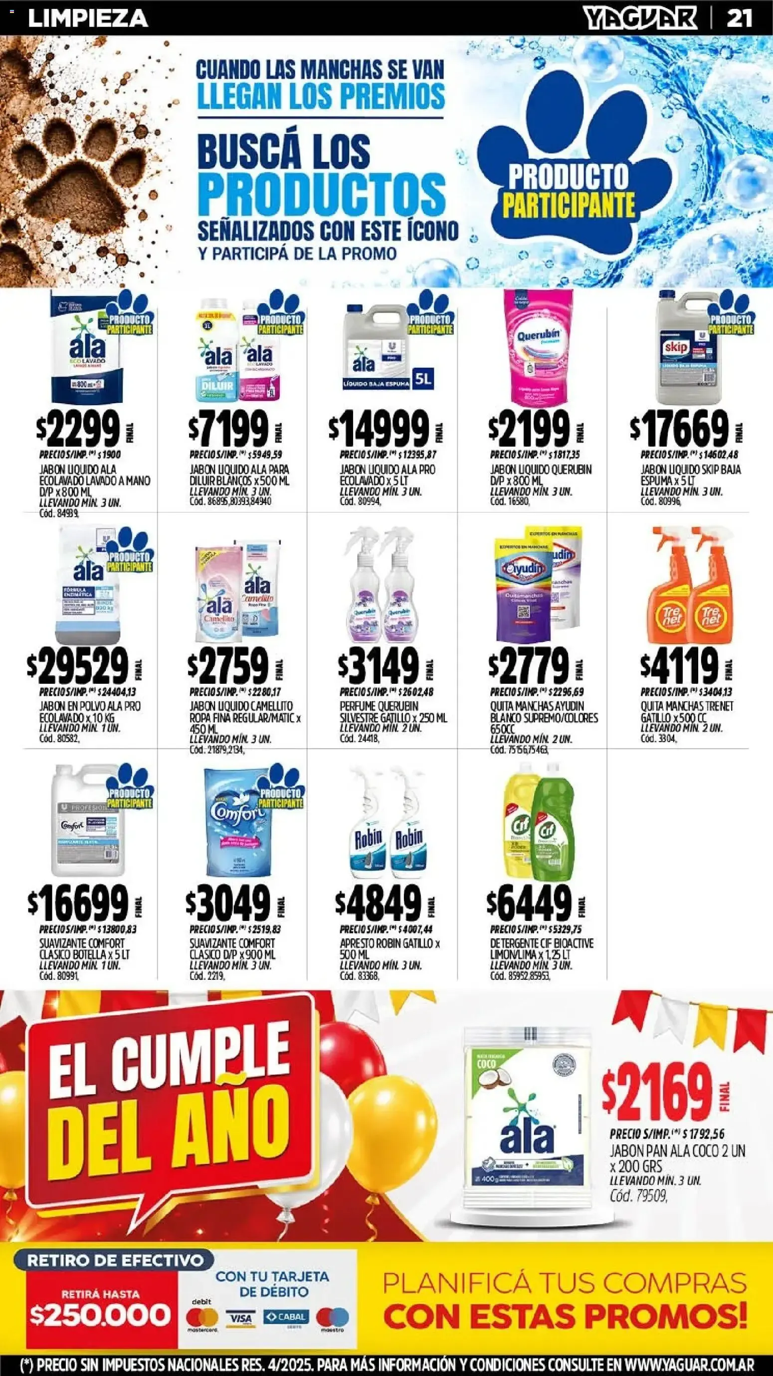 Ofertas de Yaguar - Oferta Semanal General Roca del 05/10/2026 - 10/10/2026 5 de octubre al 10 de octubre 2026 - Página 20 del catálogo
