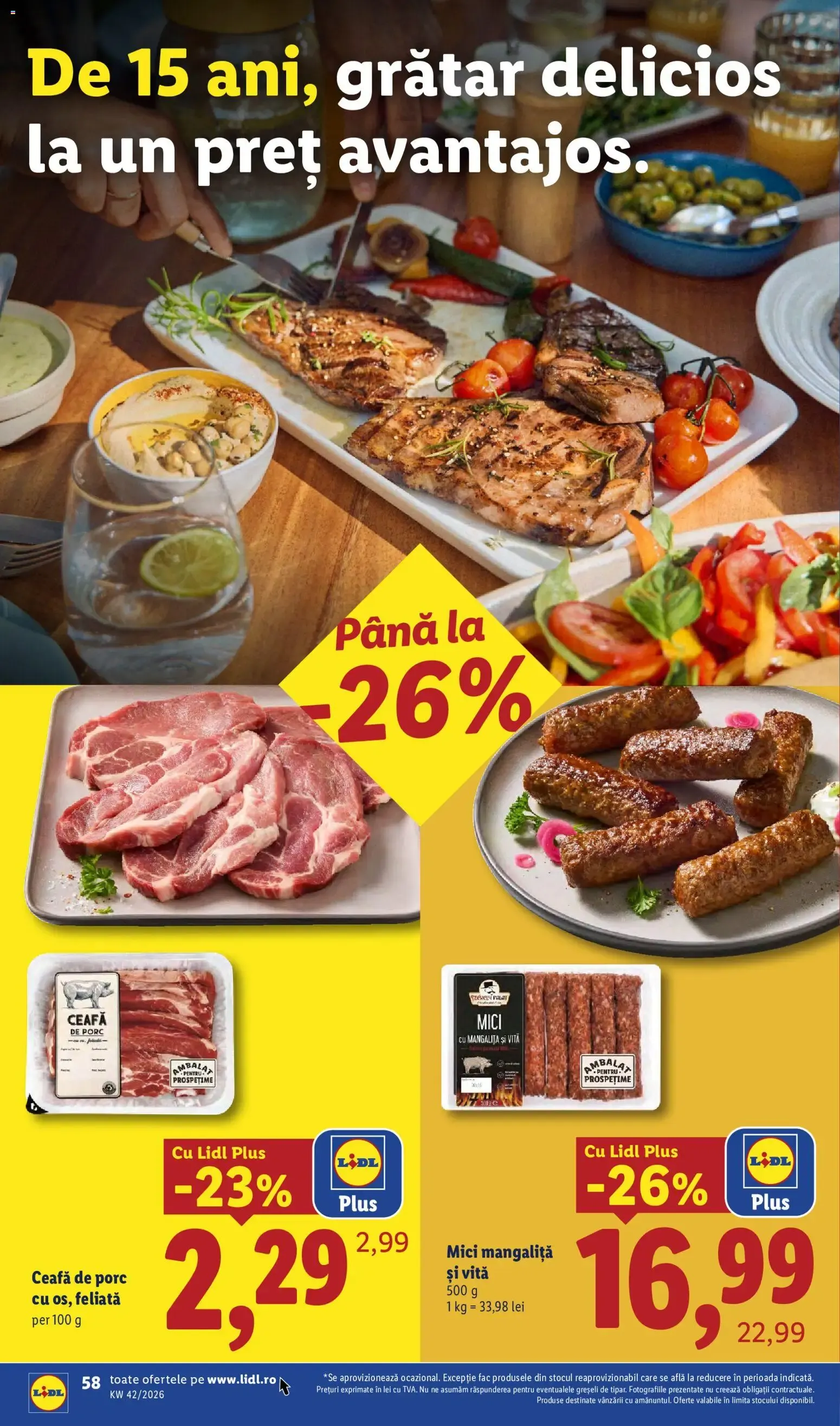 Catalog Catalog LIDL 12.10.2026 - Oferta și Revista online de la 12 octombrie până la 18 octombrie 2026 - Revista Pagina 58