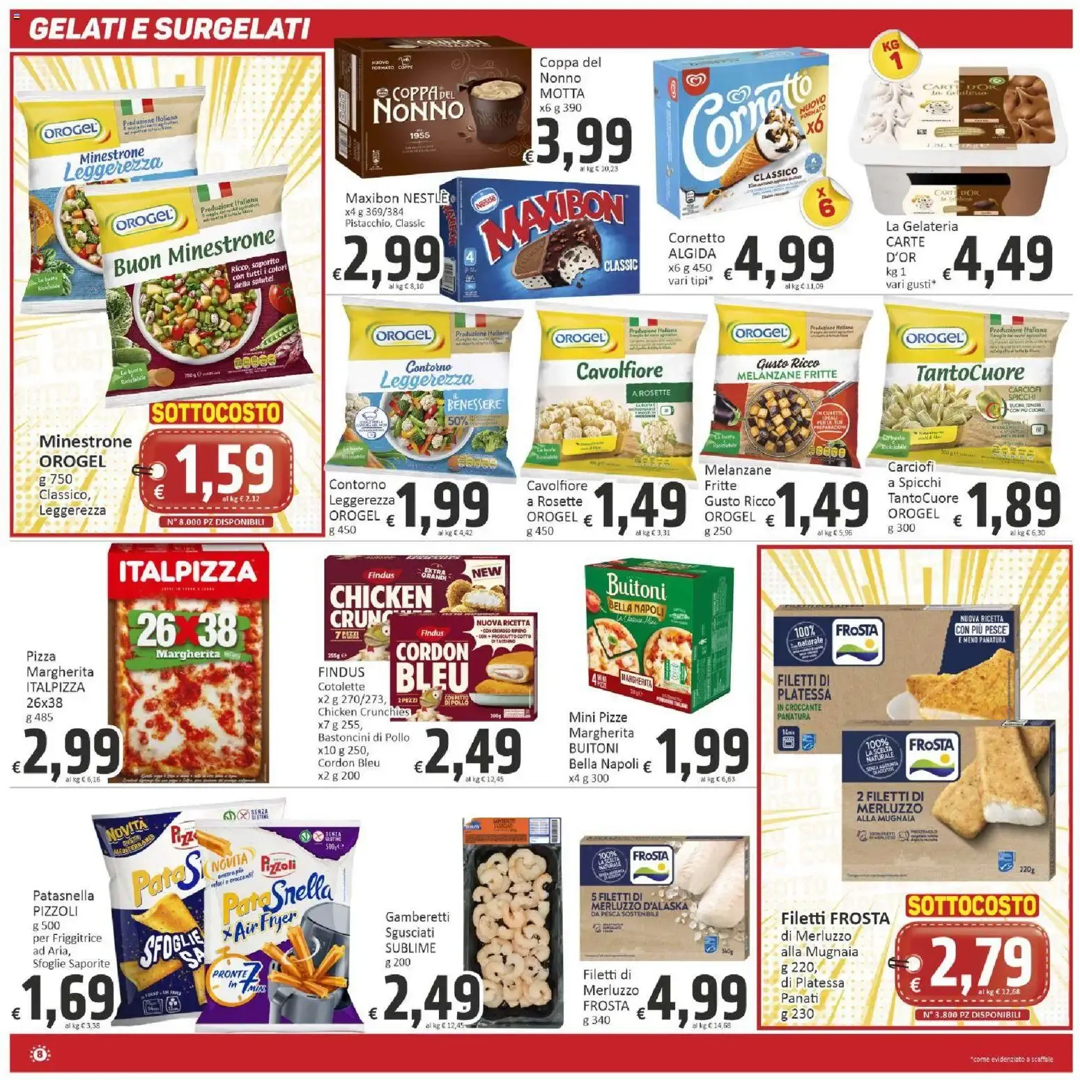 Supermercati Paghi Poco - Sottocosto da 23 ottobre a 2 novembre di 2026 - Pagina del volantino 8