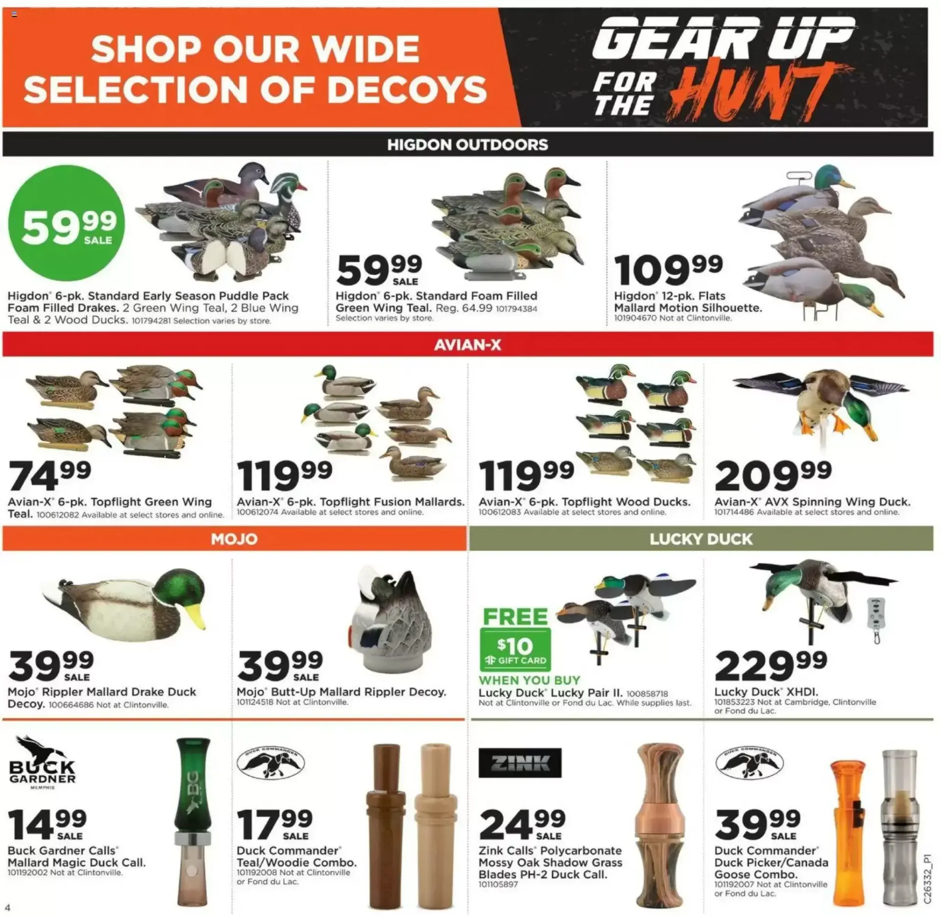 Weekly ad Fleet Farm - Gear Up For The Hunt from August 10 to August 23 2026 - Page 4