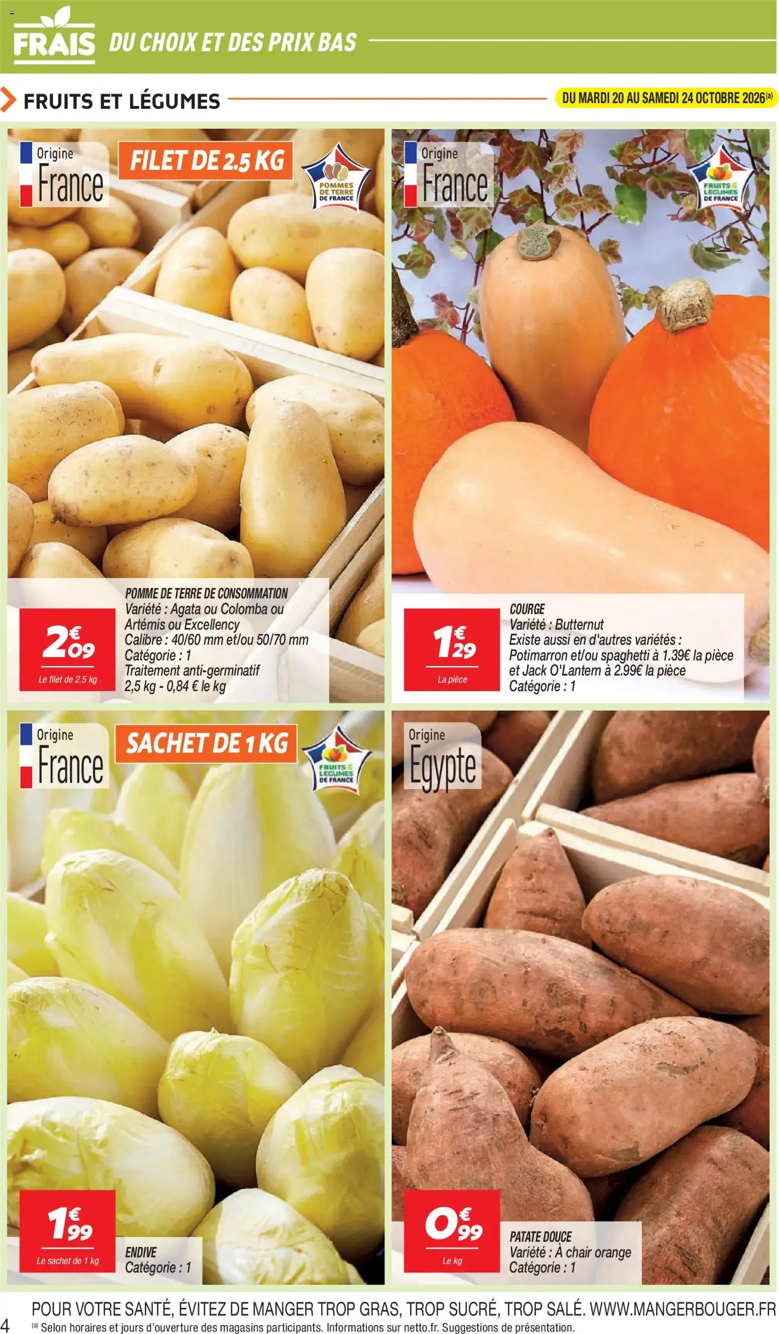 Netto: 100% Reembolso en todas las confiterías Netto du 20 octobre au 26 octobre 2026 - Catalogue page 4