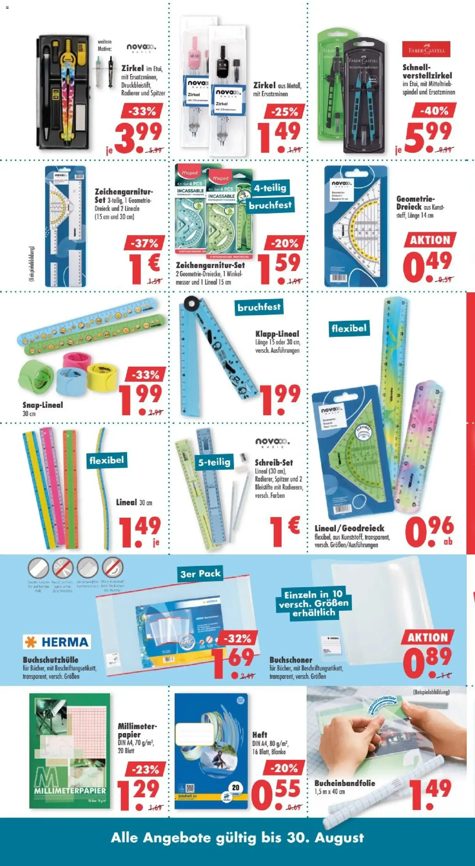 Mäc-Geiz Schul Aktion für Alle! von 10. August bis 30. August 2026 - Prospekt seite 8