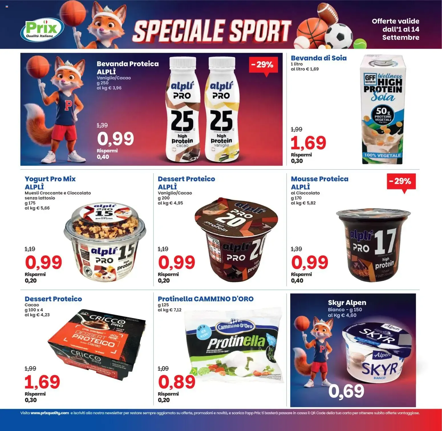Volantino Prix Qualità Italiana da 1 settembre a 14 settembre di 2026 - Pagina del volantino 12