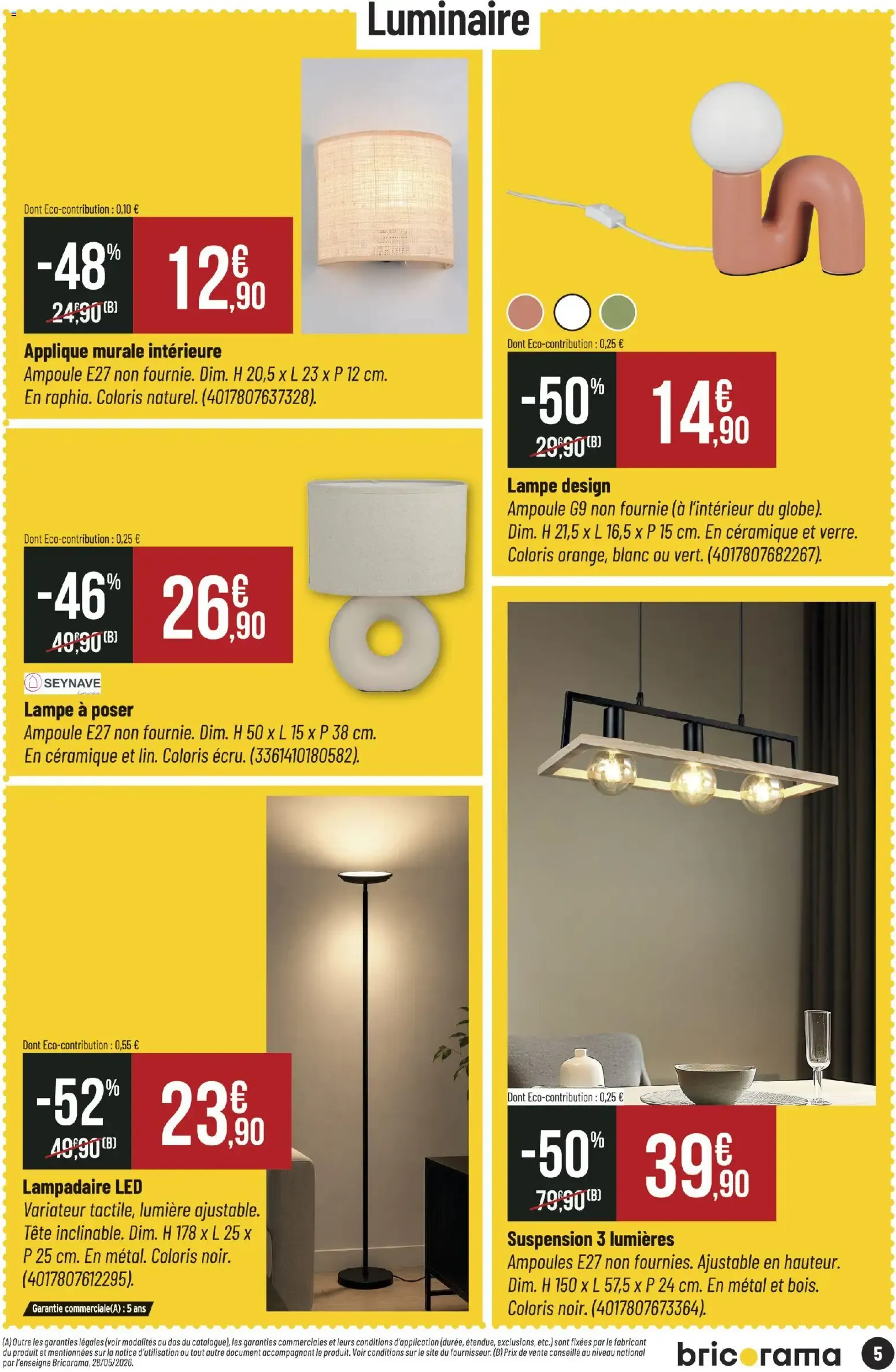 Bricorama catalogue à partir du 19/08/2026 - promo en ligne du 19 août au 30 août 2026 - Catalogue page 5