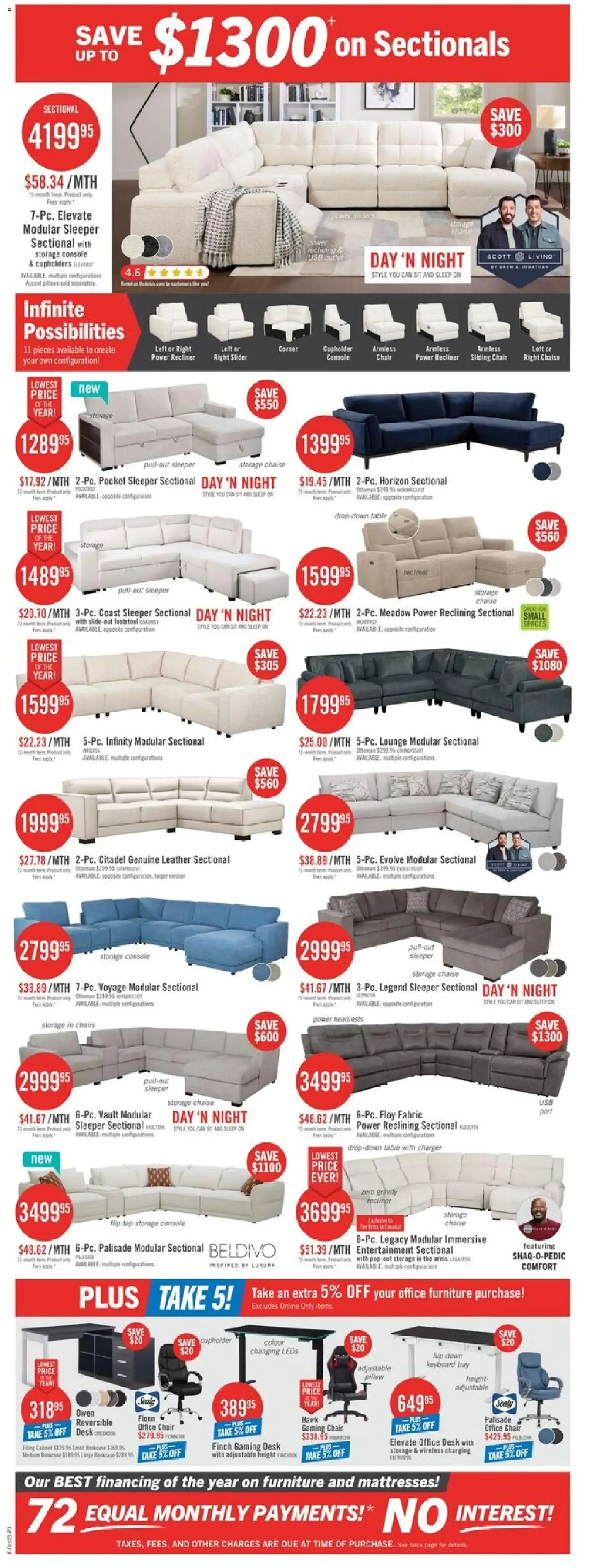 The Brick weekly flyer / circulaire from Oct 22, 2026 > weekly specials & deals from October 22 to October 26 2026 - flyer page 7