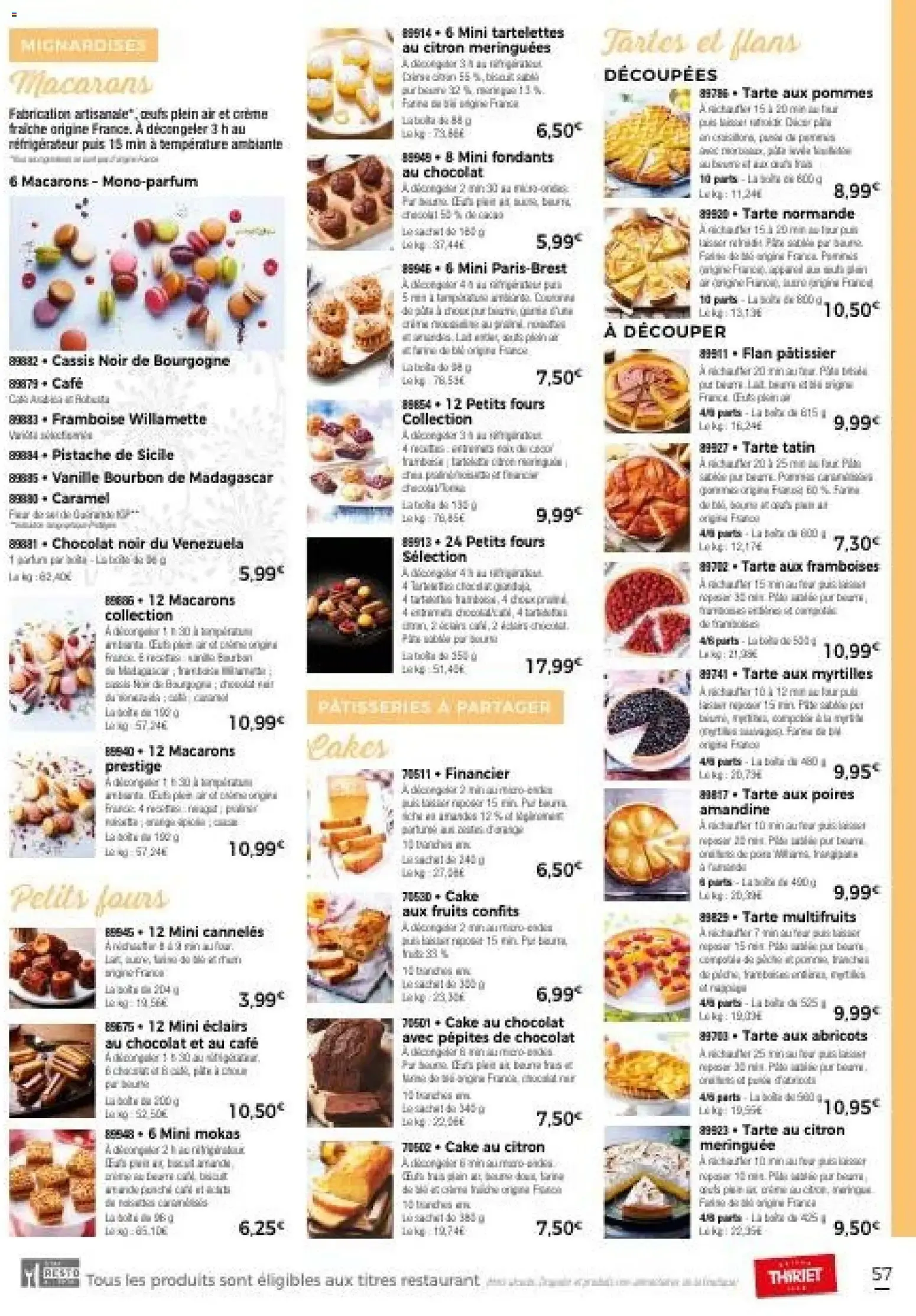 Un été Gourmand! du 24 juin au 29 septembre 2026 - Catalogue page 60