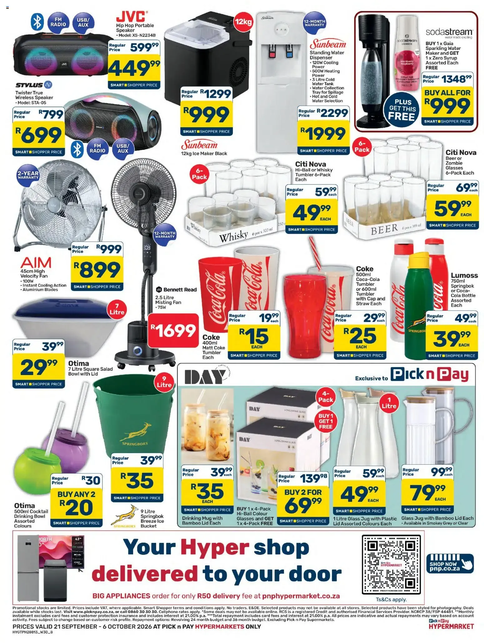 Pick n Pay Hypermarket GMD Summer, Outdoor, Braai, Garden Specials (21/09/2026 - 06/10/2026) Online from 21 September to 6 October 2026 - Catalogue Page 8