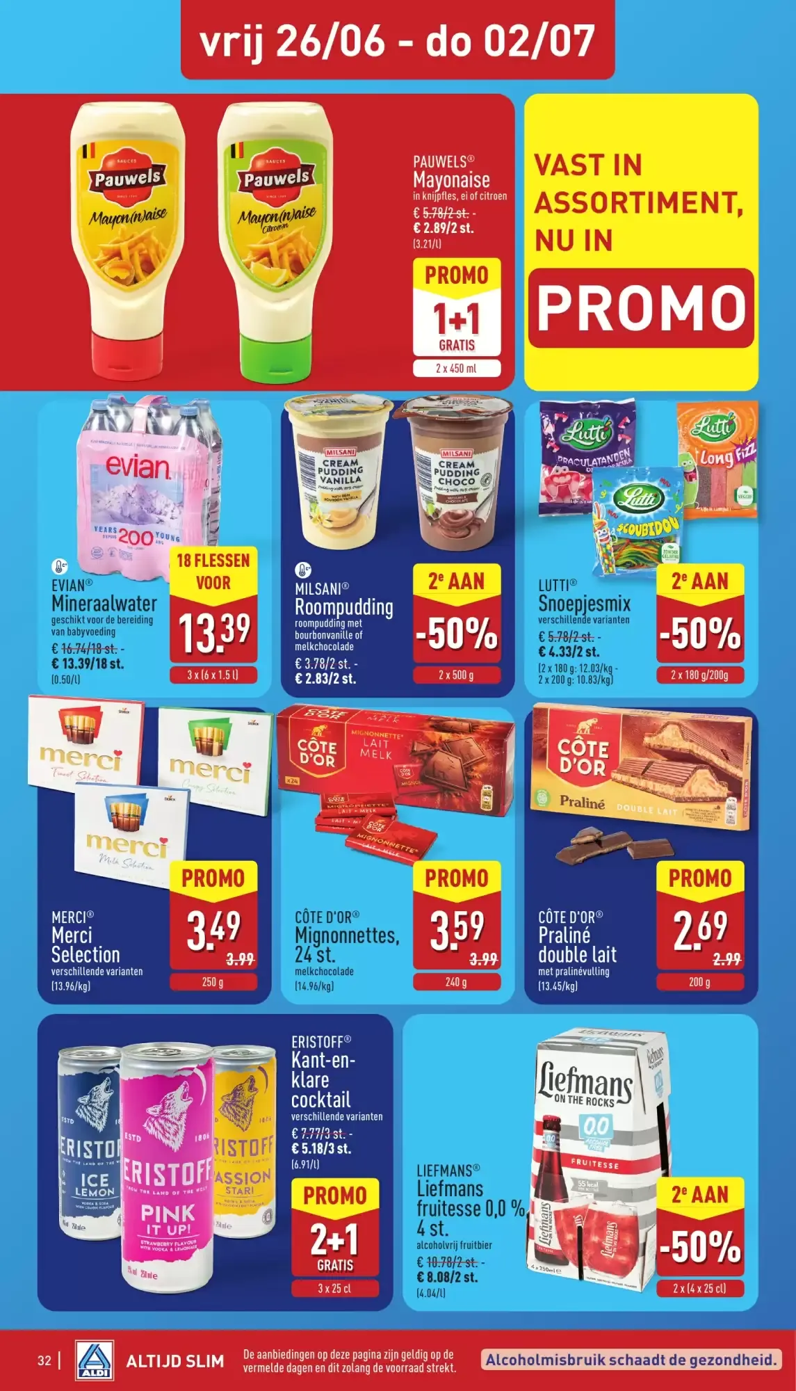ALDI Folder van ma 22/06 t.e.m. zat 27/06 van 22 juni tot 27 juni 2026 - folder pagina 32