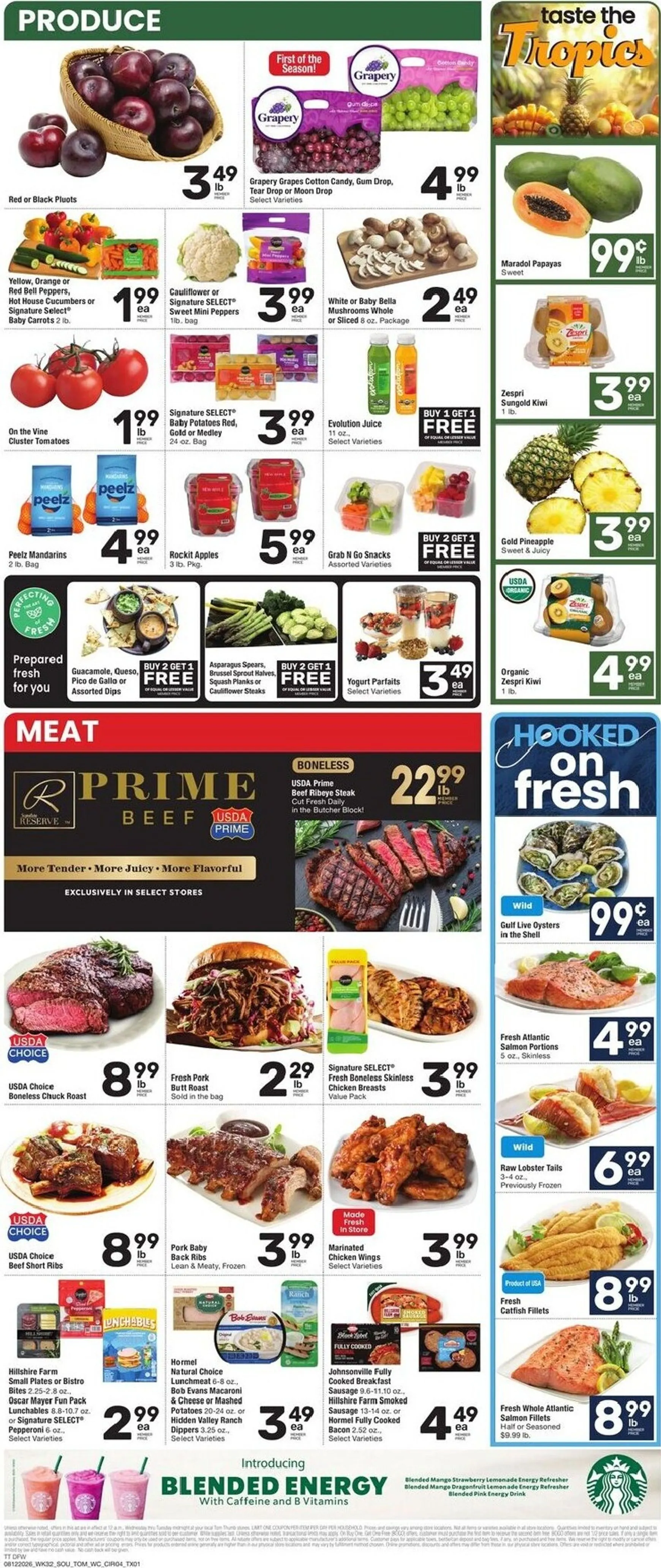 Weekly ad Tom Thumb 4 Day Sale from August 12 to August 15 2026 - Page 4