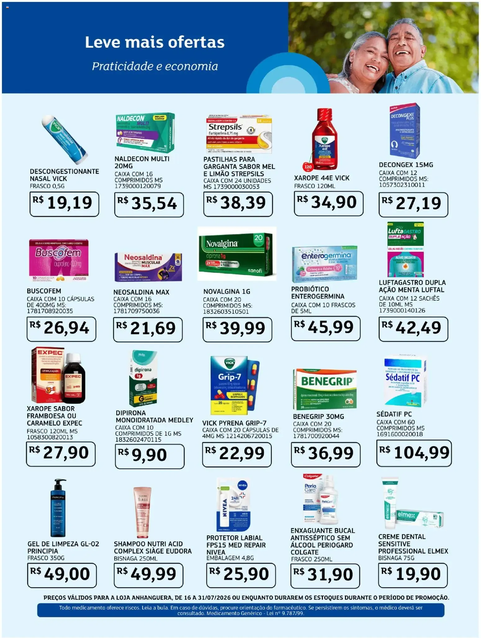 Encarte de Inauguração Assaí Farma - Grandes Ofertas 16 de julho até 31 de julho 2026 - Pagina 4