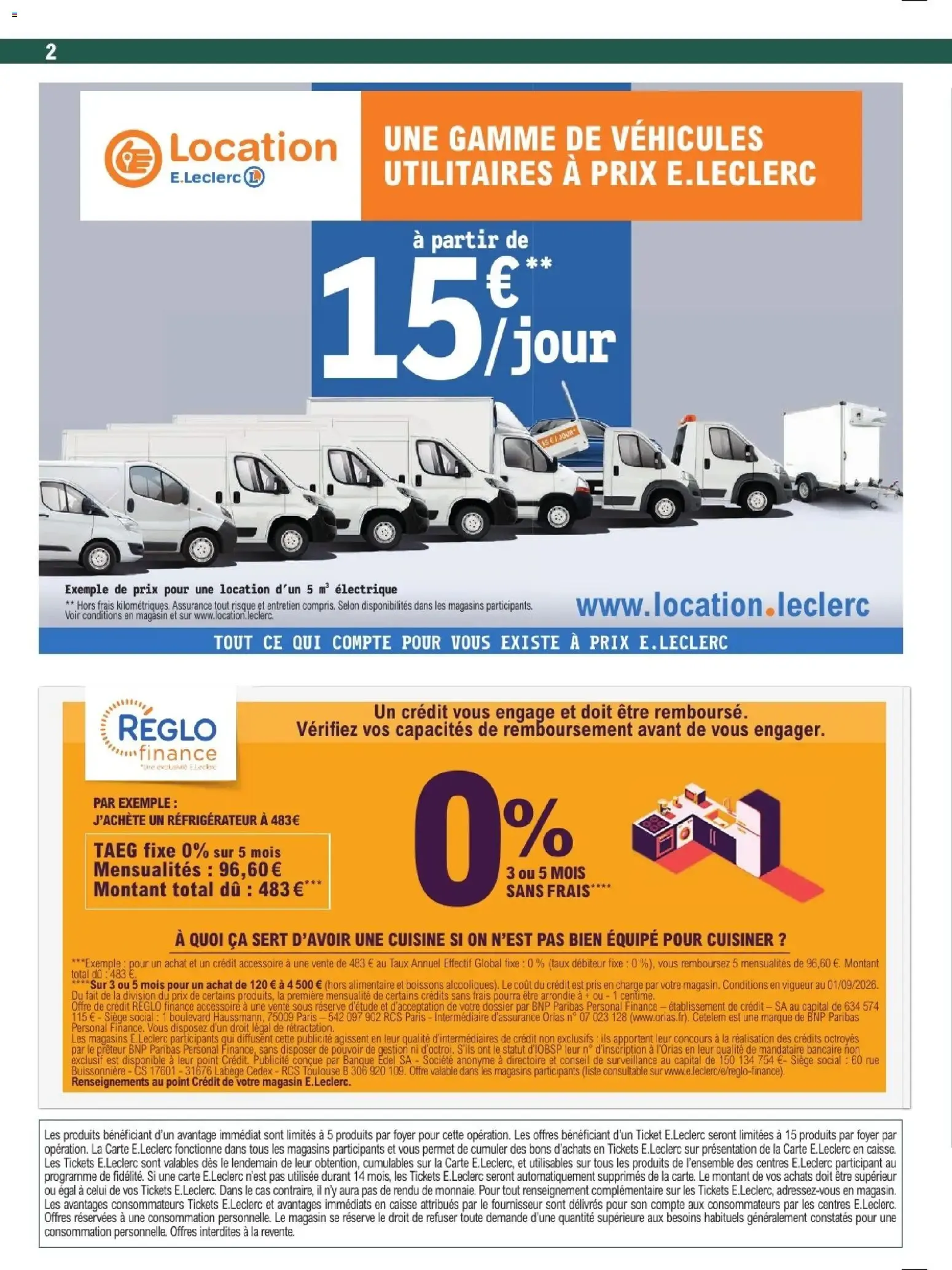 Catalogue E.Leclerc du 13/10/2026 | Nouveau promo prospectus du 13 octobre au 24 octobre 2026 - Catalogue page 2