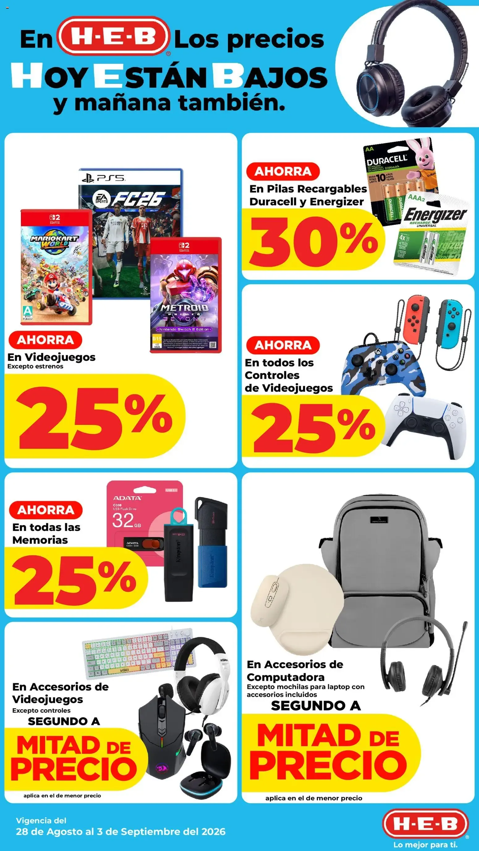 Catálogo de H-E-B: Los precios hoy están bajos y mañana también 28 de agosto al 31 de agosto 2026 - Pagina 23