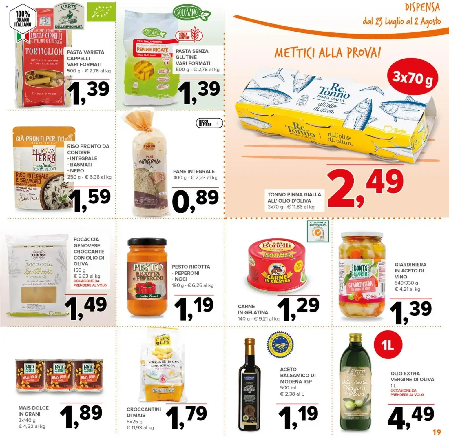 Nuovo Todis volantino dal 23/07/2026 > offerte anteprima 🛍️ da 23 luglio a 2 agosto di 2026 - Pagina del volantino 19
